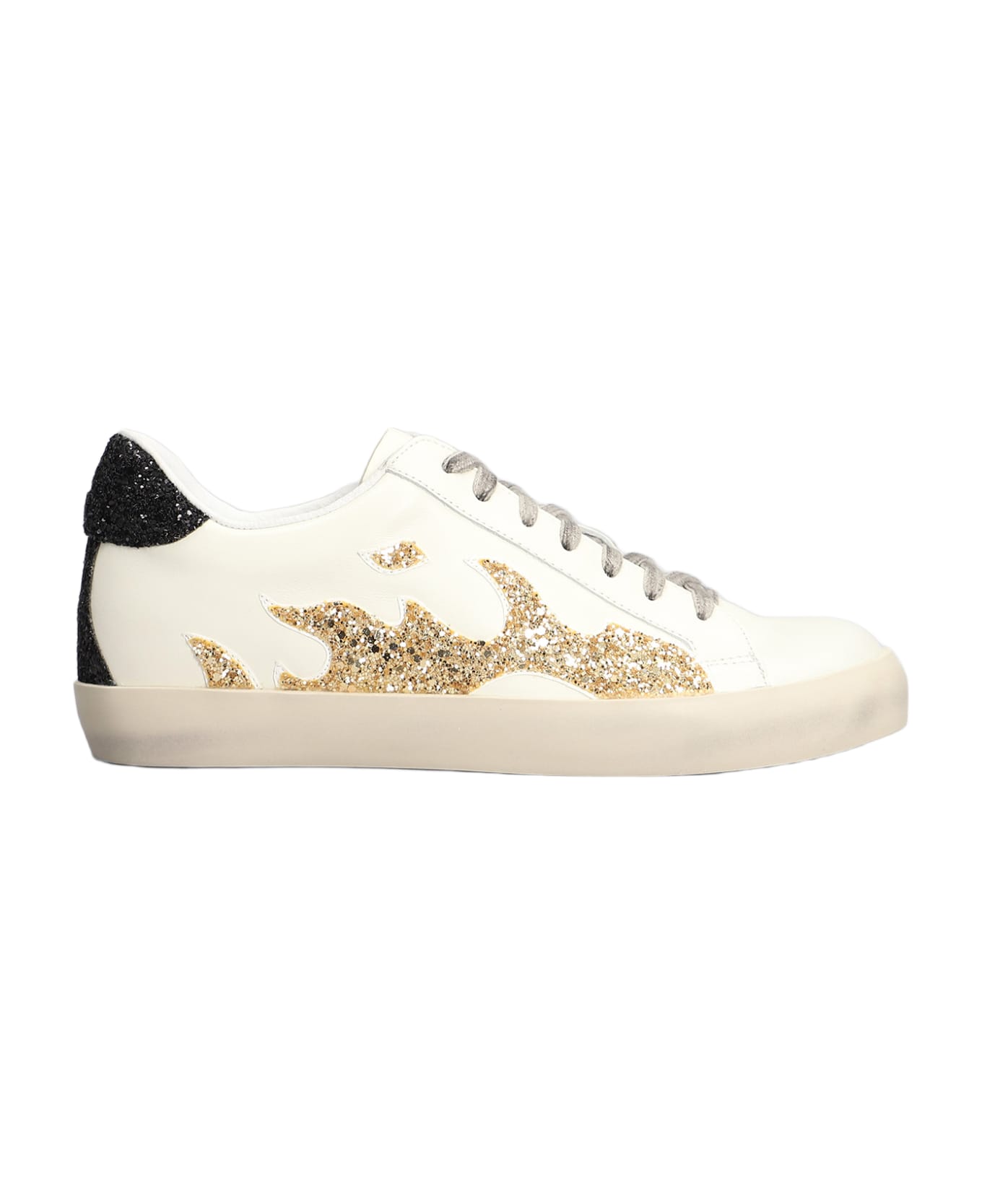 Bibi Lou Sneakers In White Leather - white