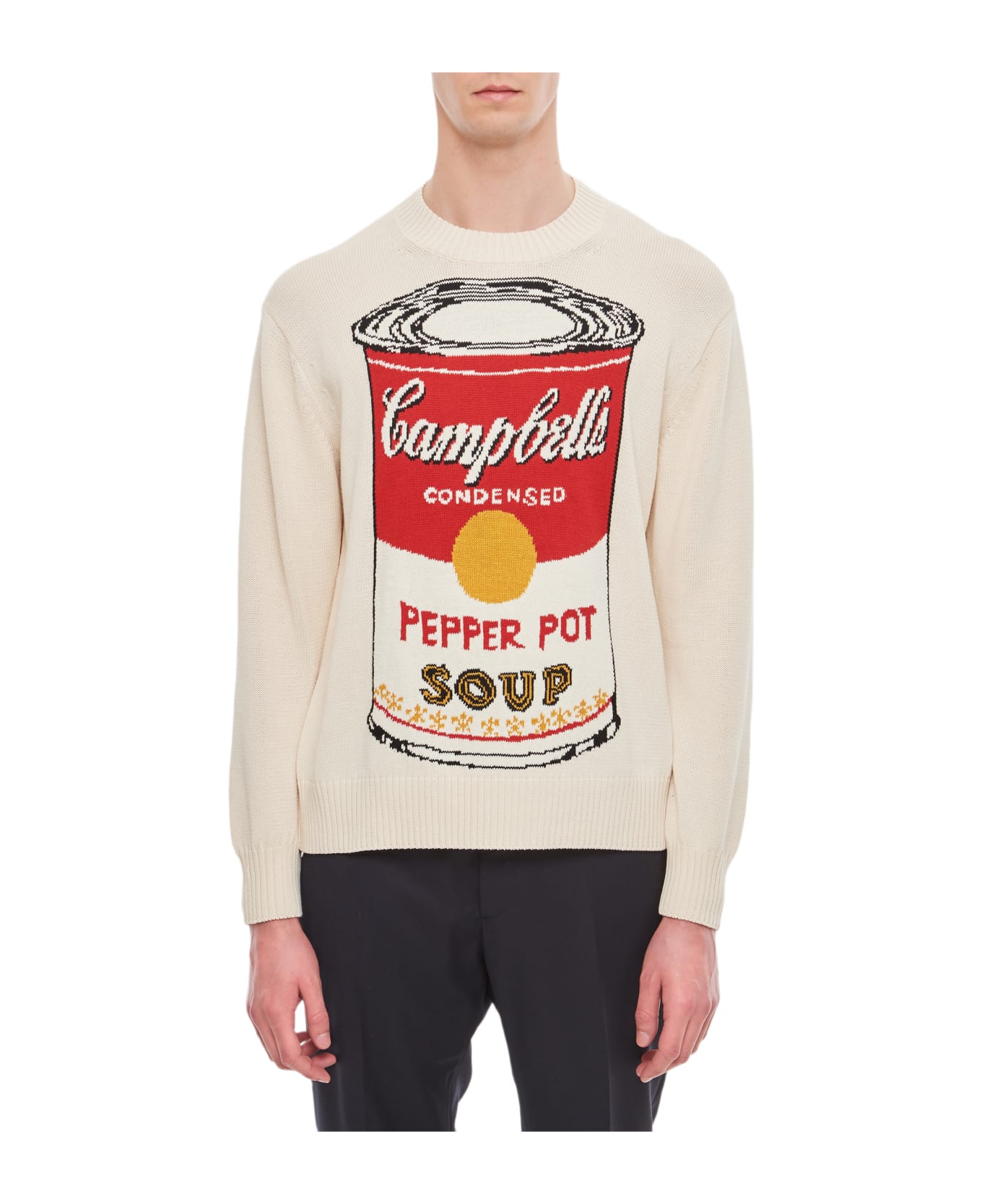 Junya Watanabe Crewneck Printed Sweatshirt - MultiColour