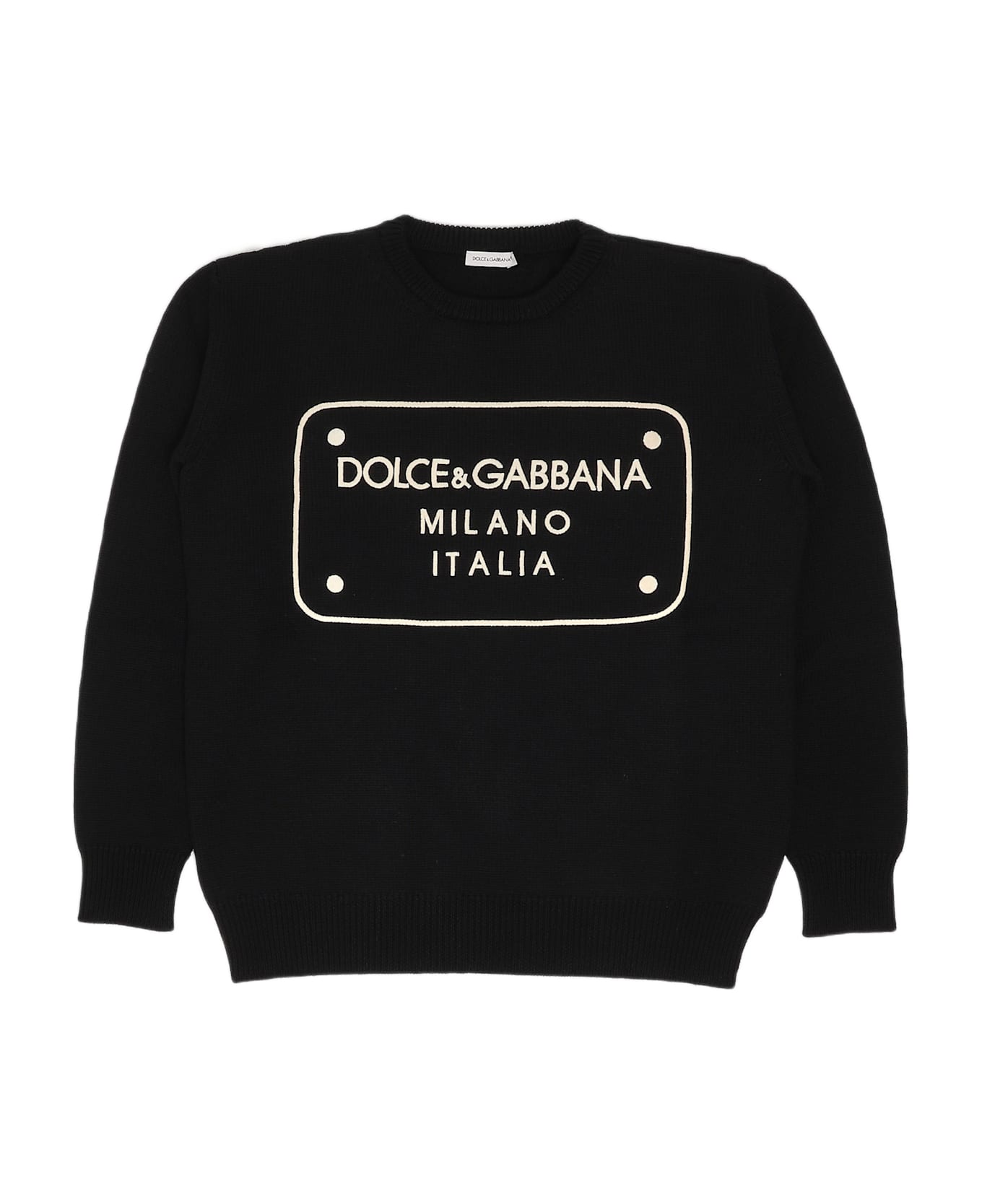 Dolce & Gabbana Pullover Sweater - NERO
