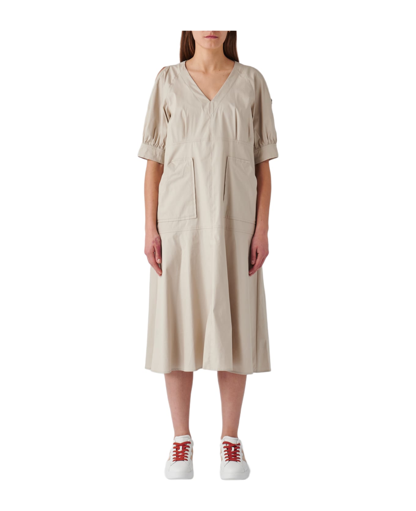 Gran Sasso Cotton Dress - CORDA