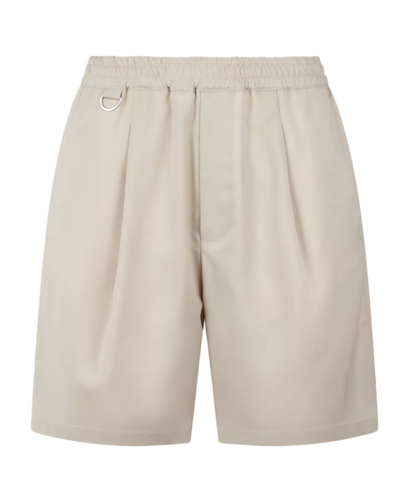 Low Brand Tropical Wool Shorts - Nude & Neutrals