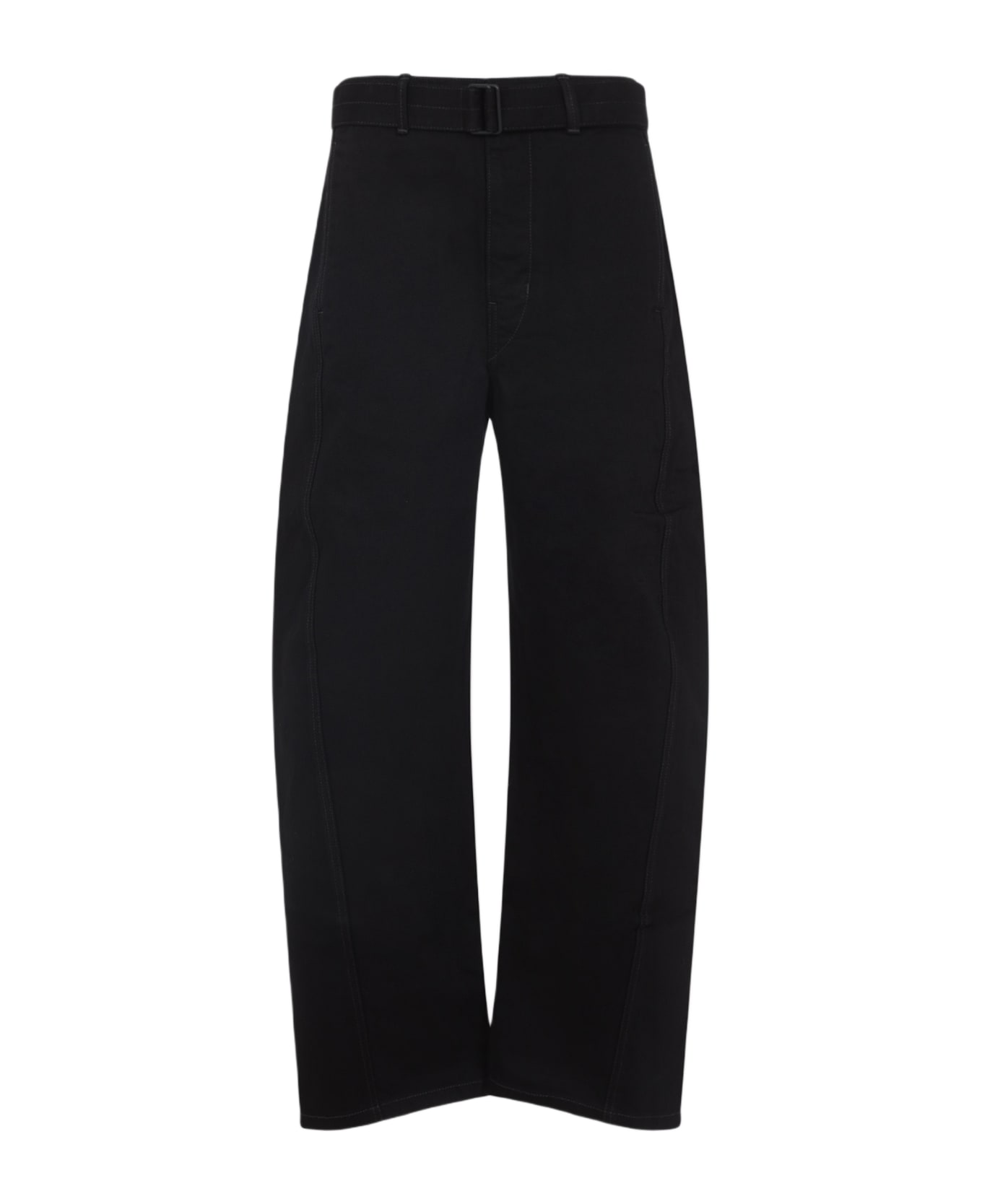 Lemaire Twisted Belted Pants - Black