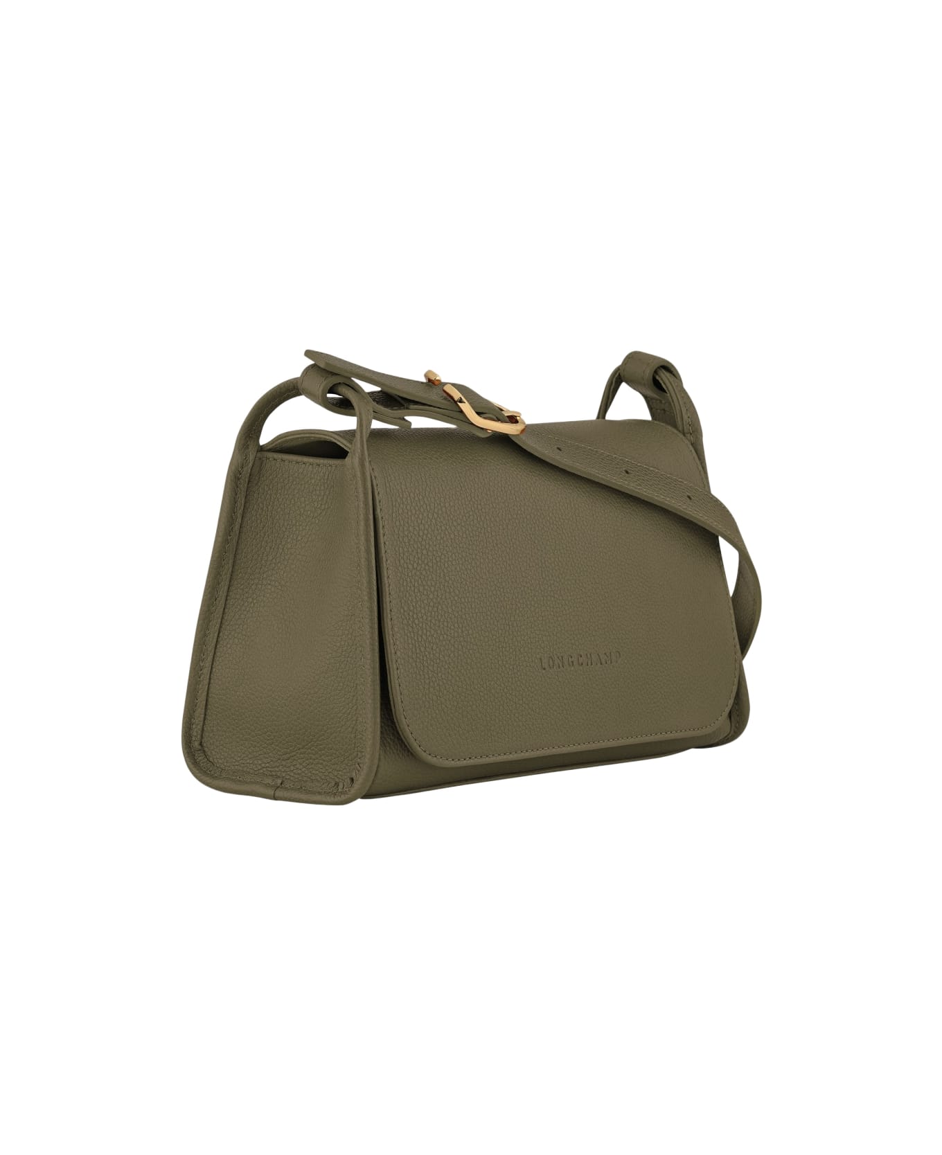 Longchamp "le Foulonne" Shoulder Bag M - BROWN
