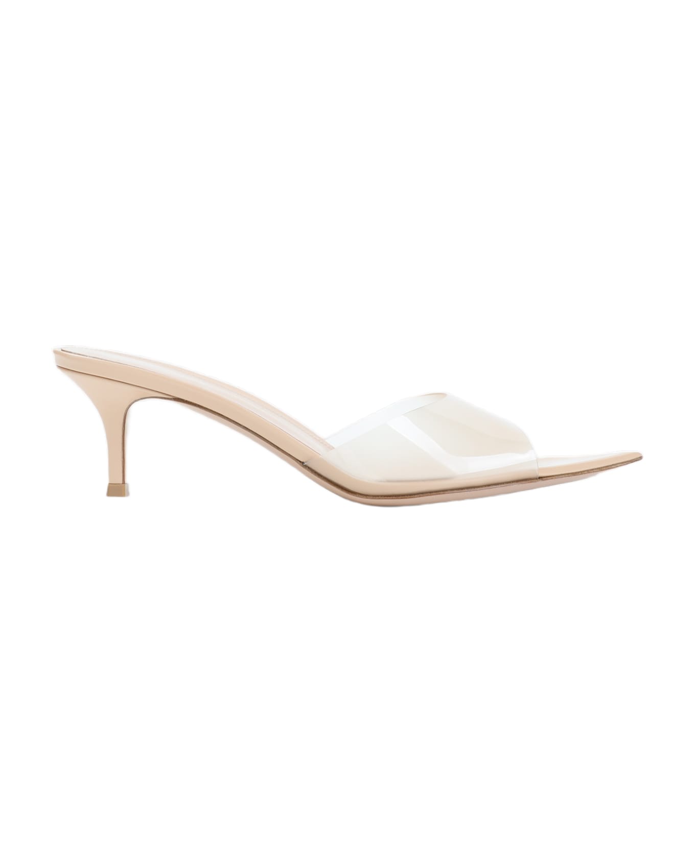 Gianvito Rossi Elle 55 Mules - Nunu Nude Nude