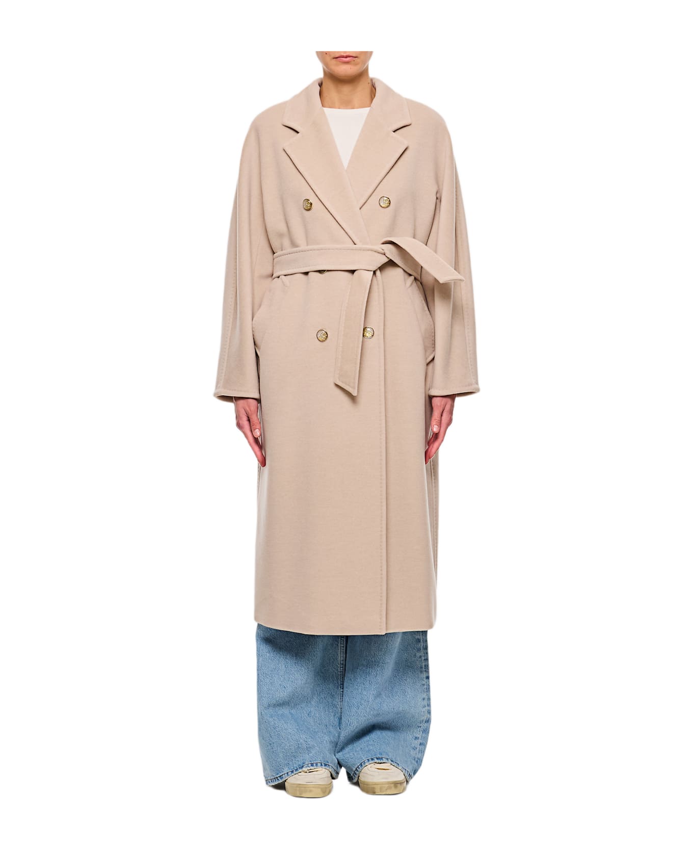 Max Mara Ticino Coat Ex Madame - Beige