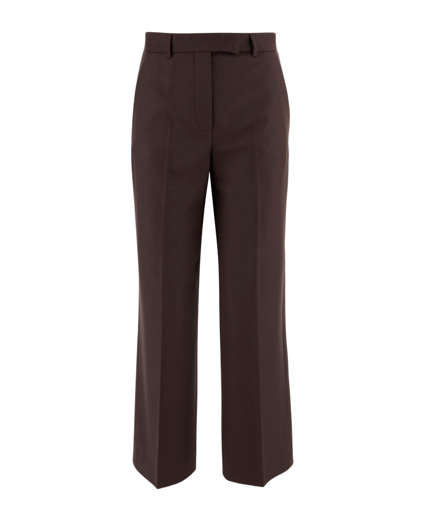QL2 Wool Trousers - Brown