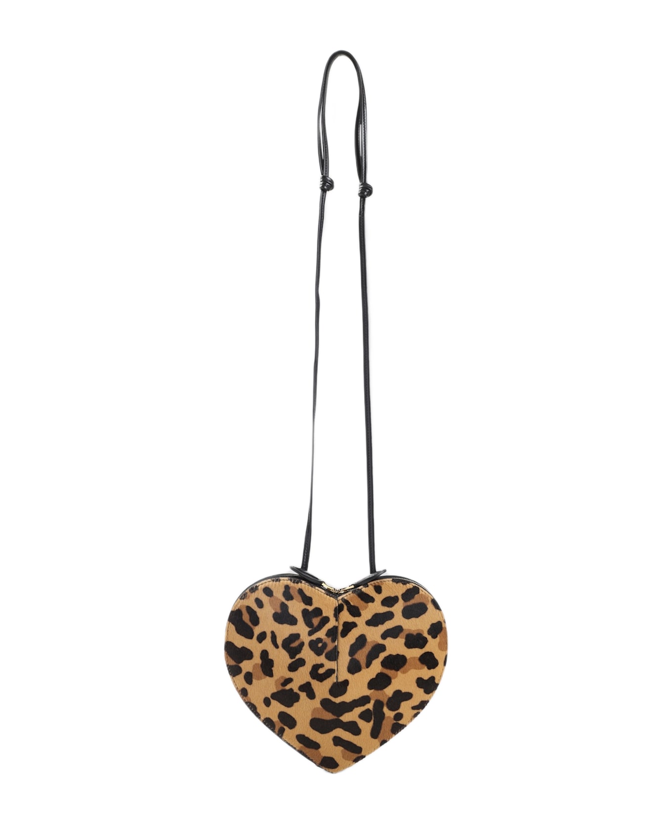 Alaia Alaïa Le Coeur Leopard Shoulder Bag - Brun Sepia
