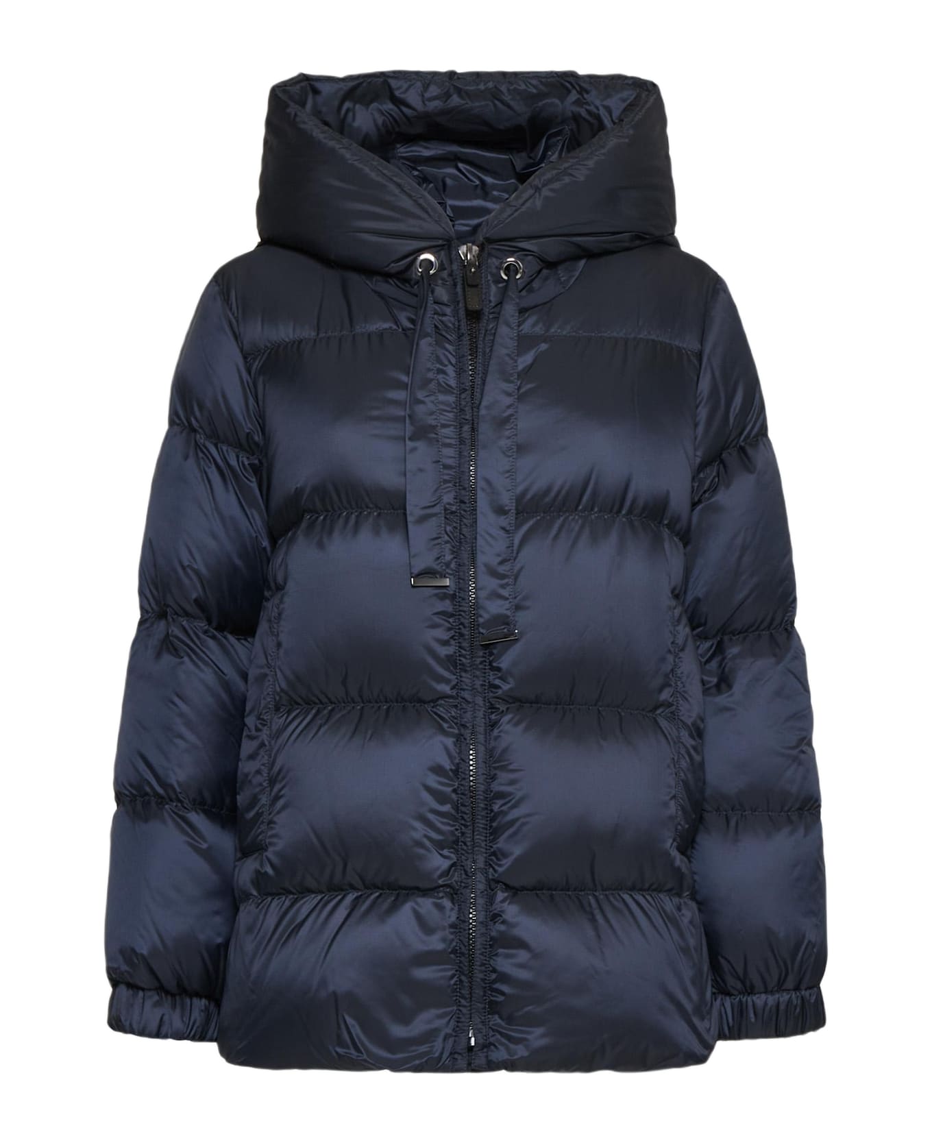 Max Mara The Cube Seia Quilted Nylon Down Jacket - BLUE