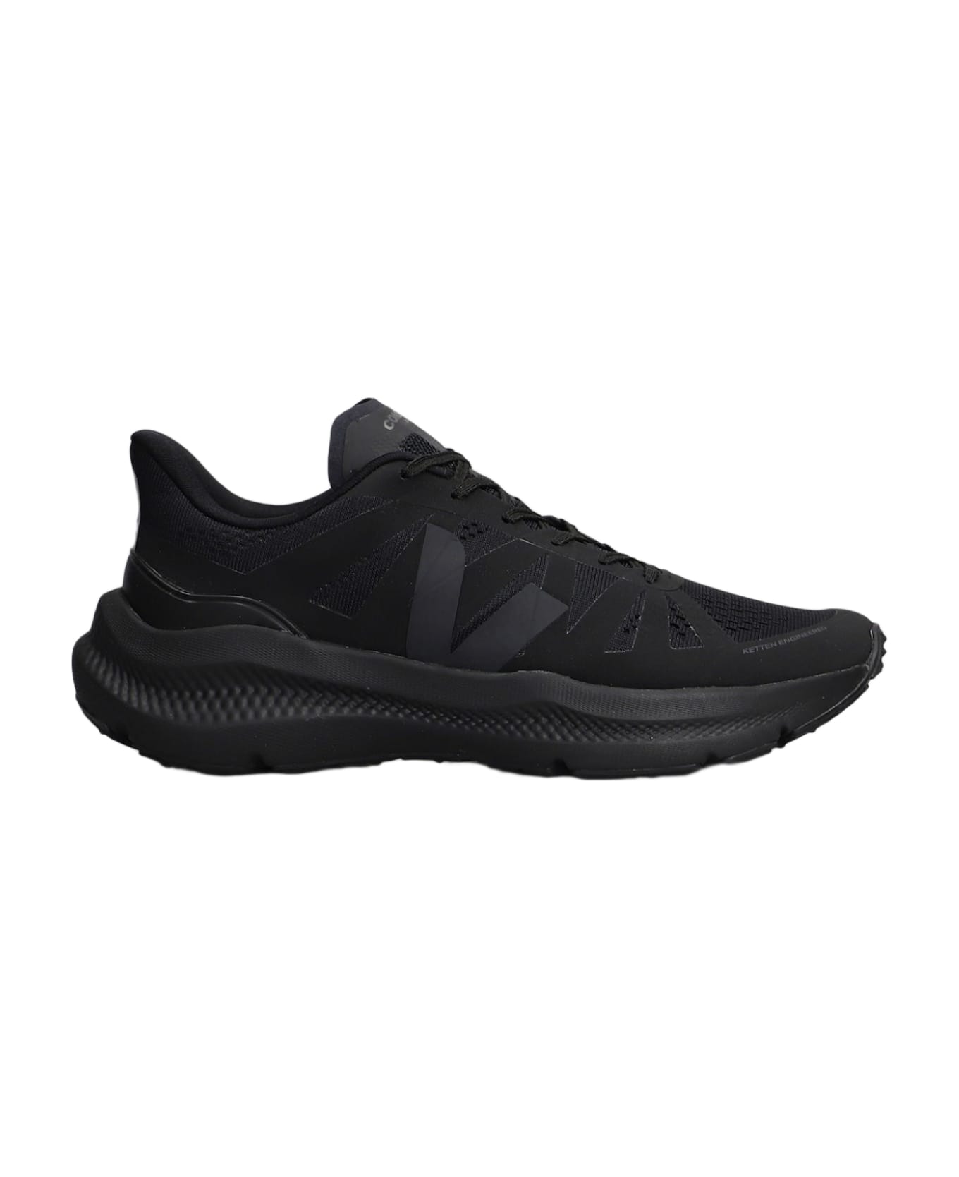 Veja Condor 3 Adv Sneakers In Black Fabric - black
