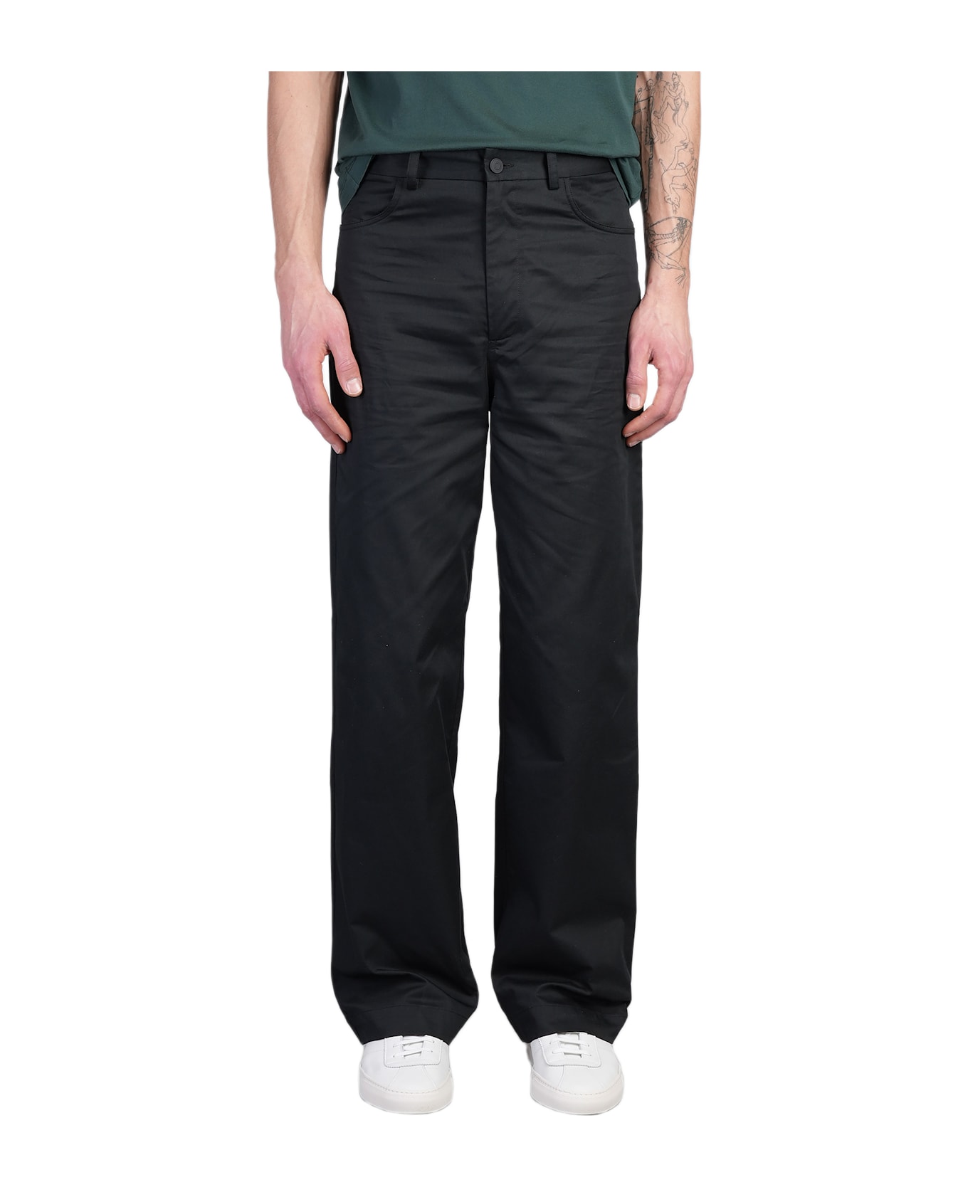 Roberto Collina Pants In Black Cotton - black