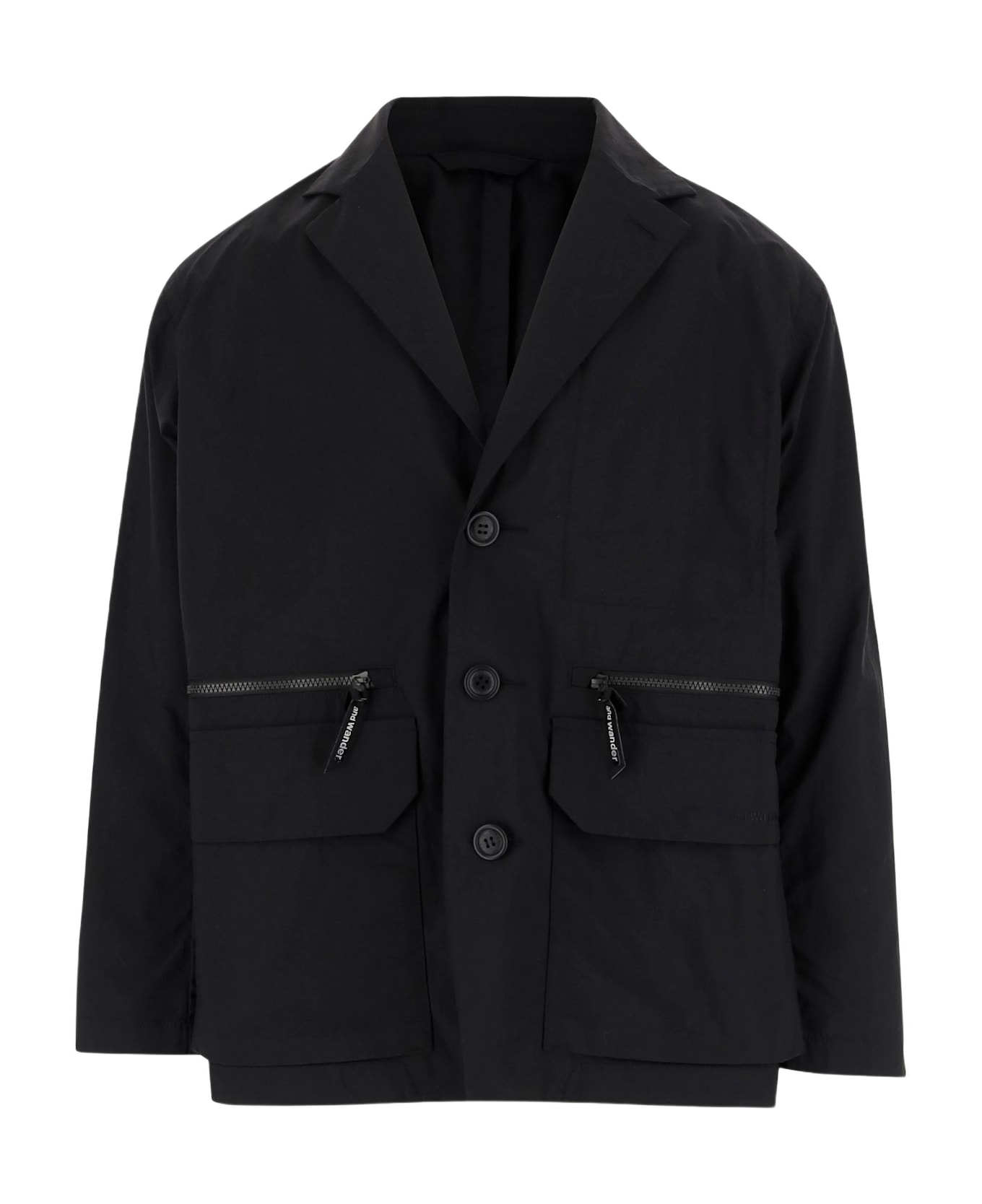 And Wander Twill Jacket - Black