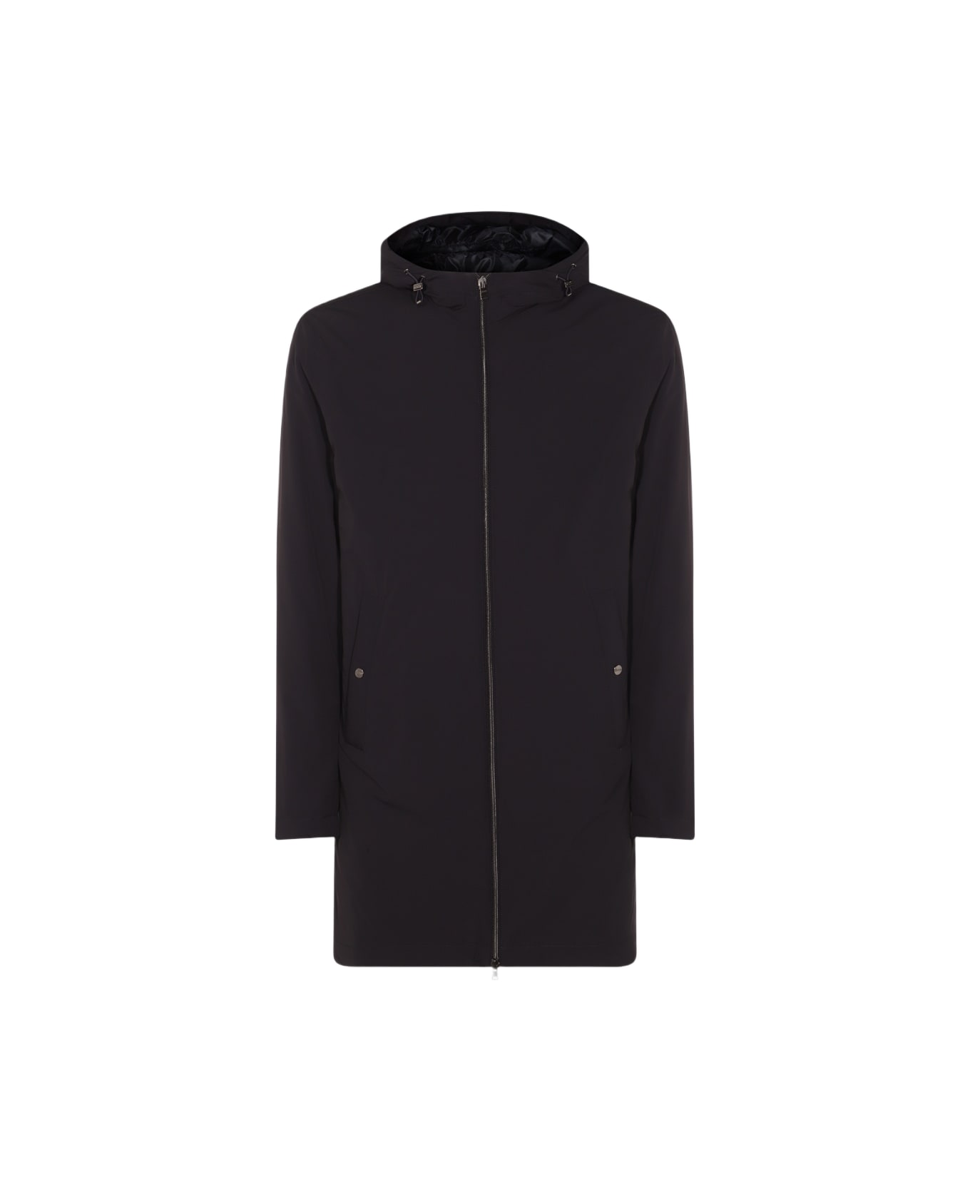 Herno Navy Down Jacket - Blue