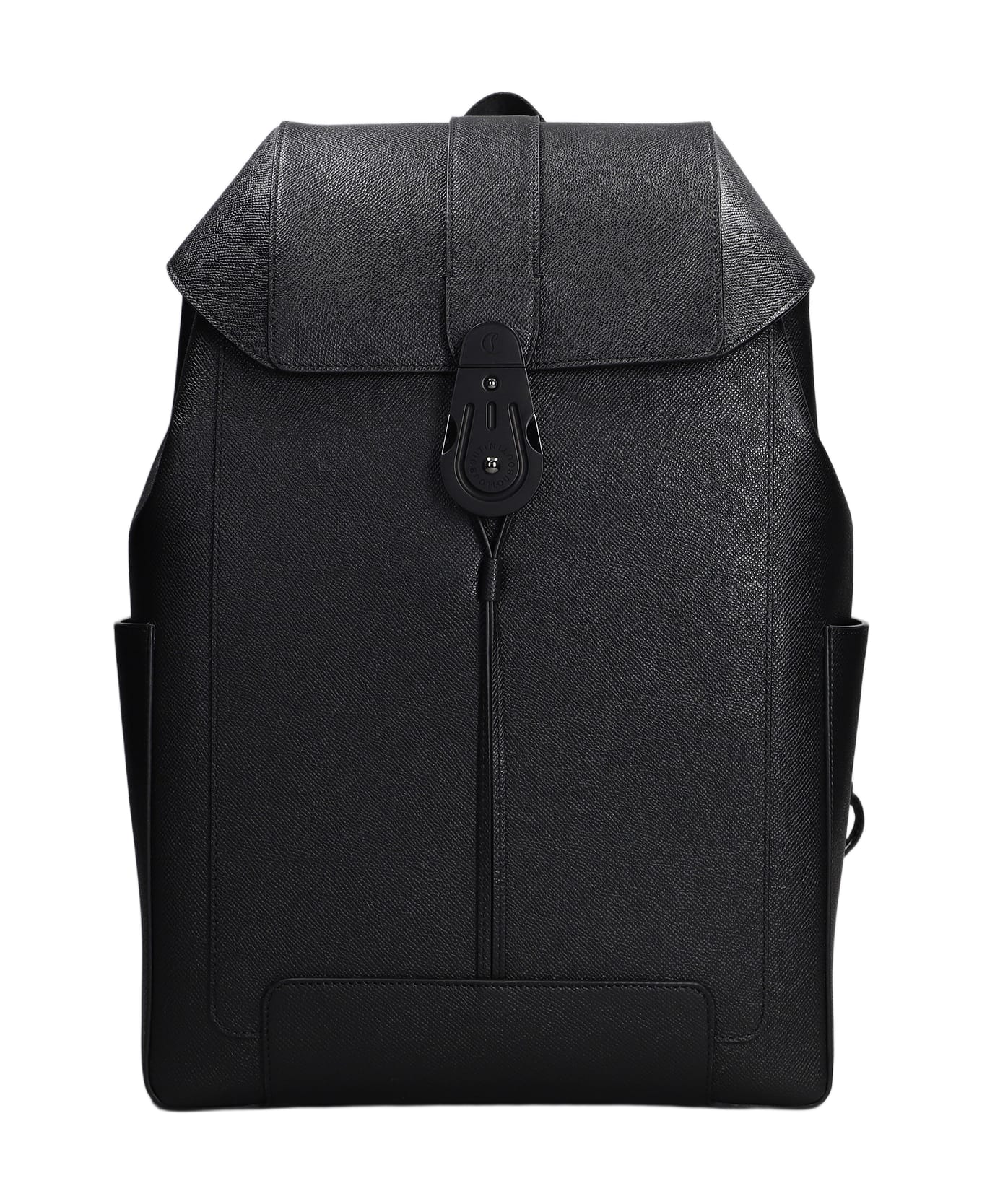 Christian Louboutin Groovy Backpack In Black Leather - black