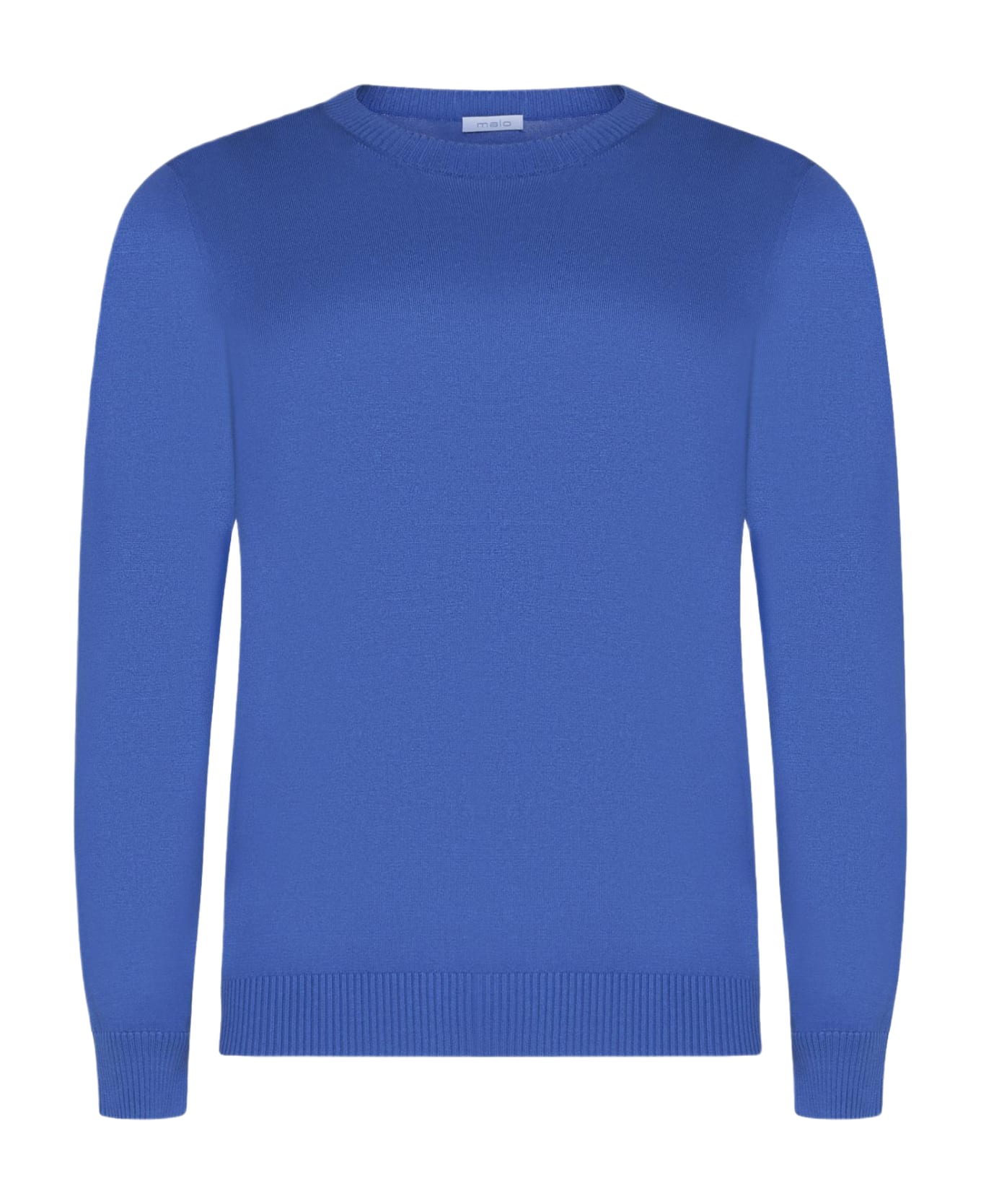 Malo Cotton Sweater - Bluette