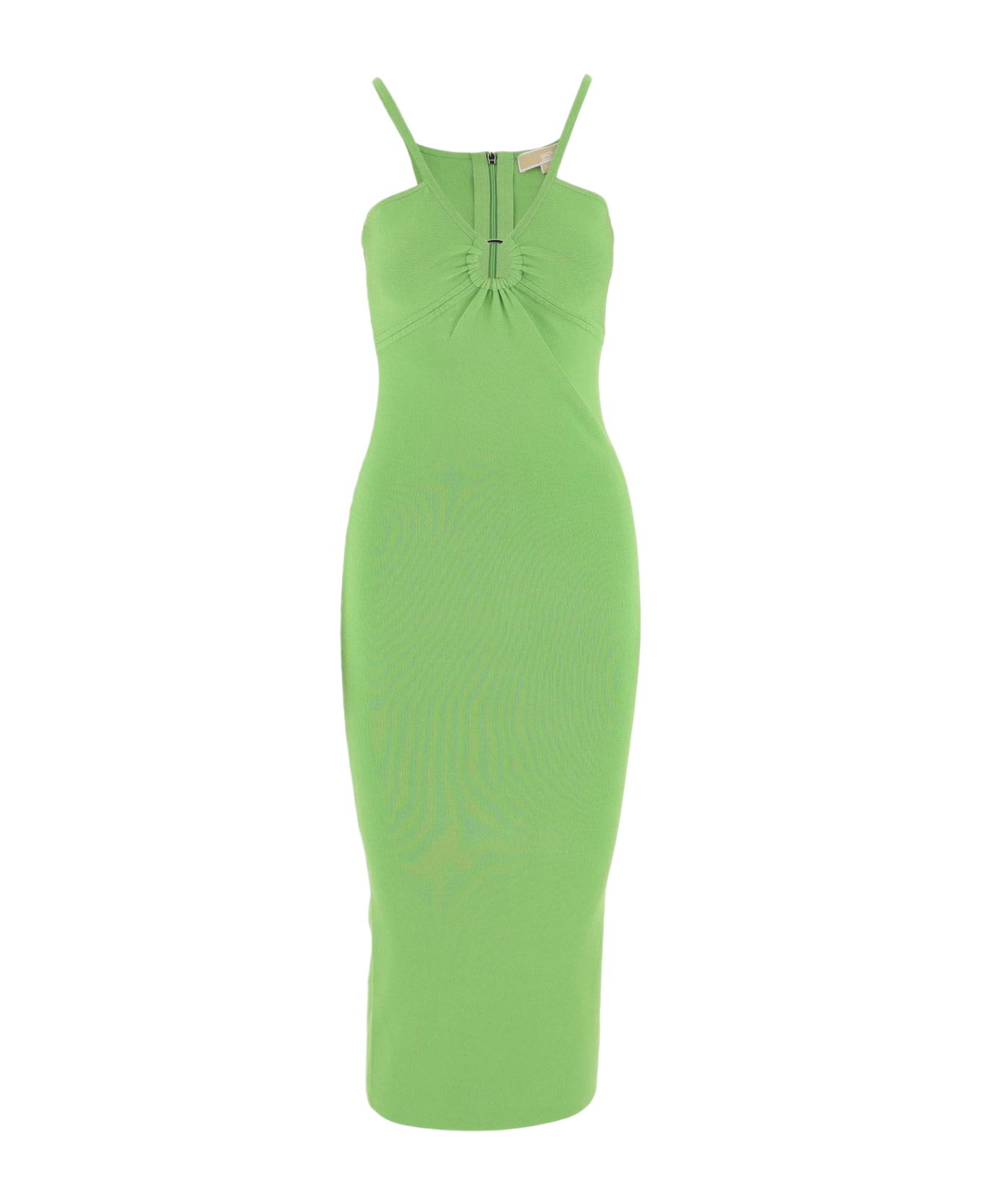 Michael Kors Viscose Blend Longuette Dress Michael Kors - Green