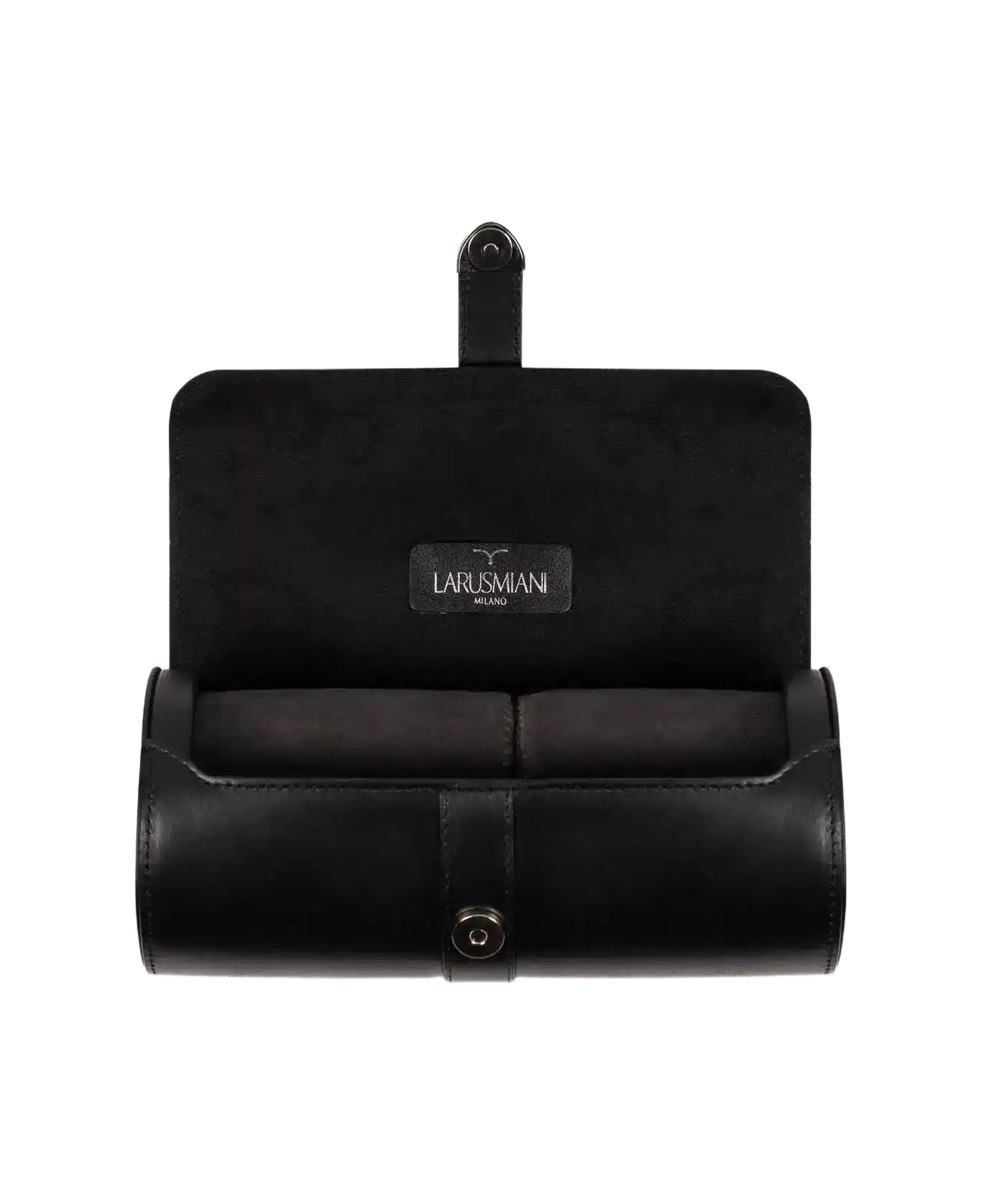 Larusmiani Travel Watch Case Watch - Black