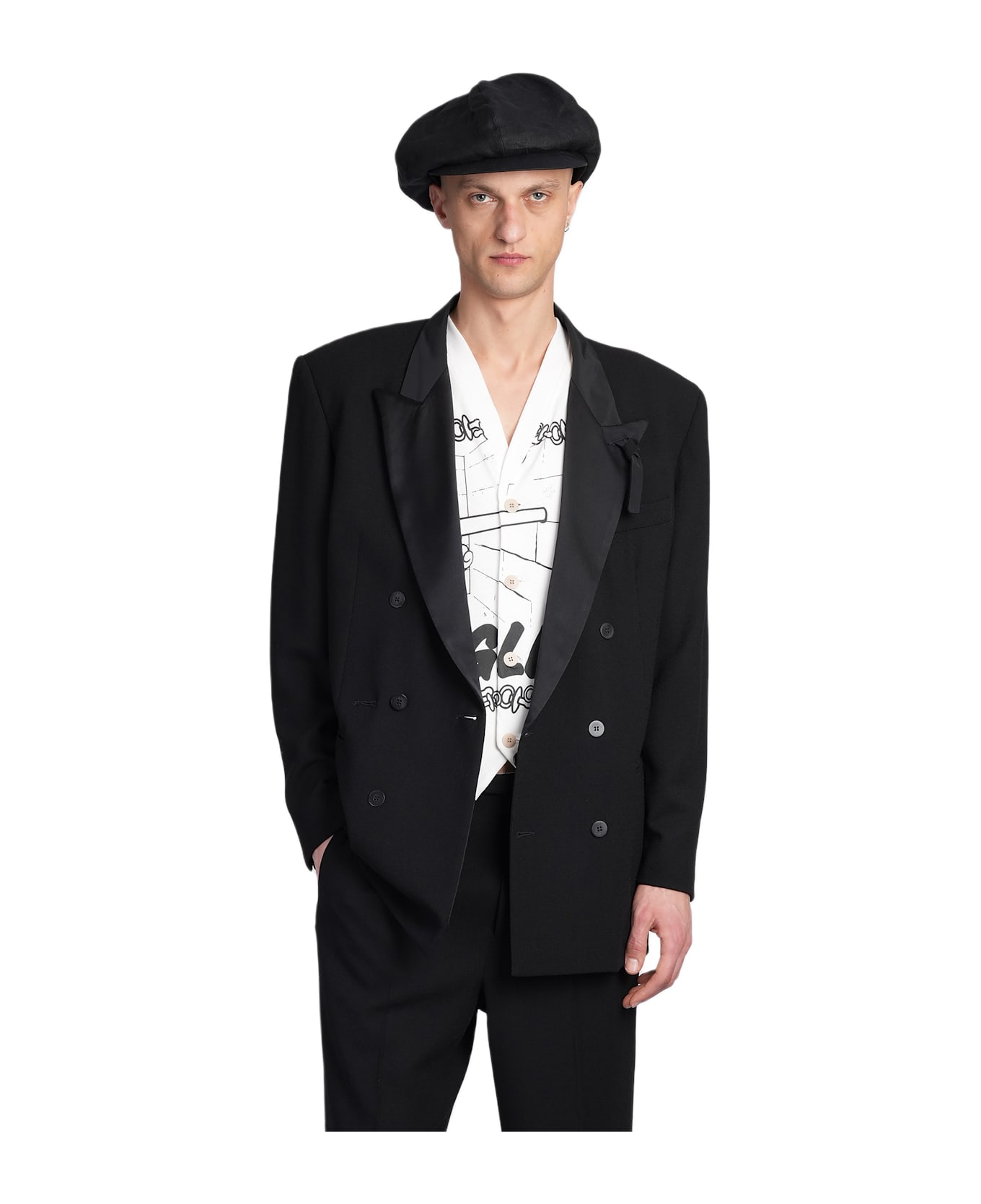 Magliano Blazer In Black Wool - Black