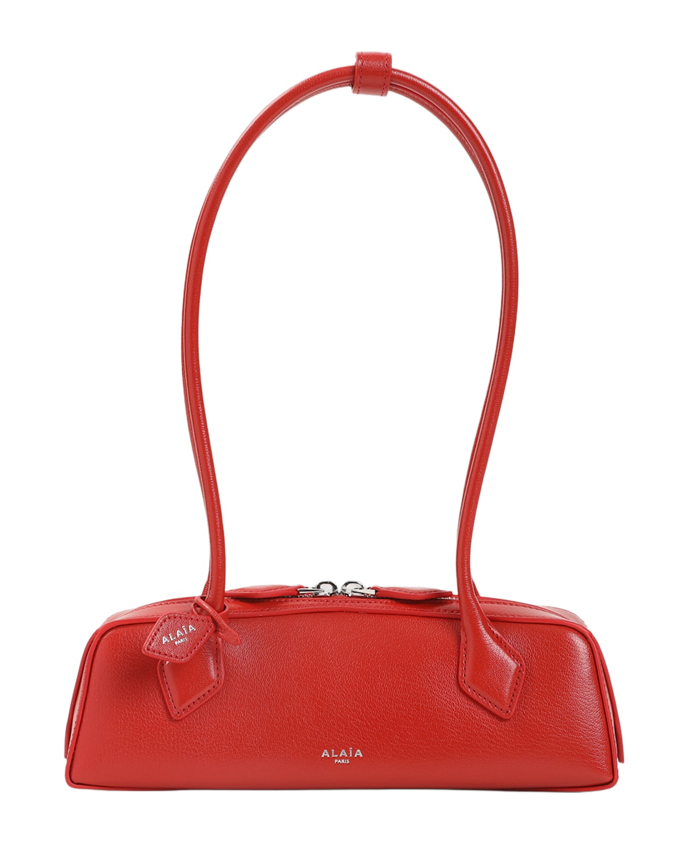 Alaia Alaïa Teckel Small Shoulder Bag - Orange Brule