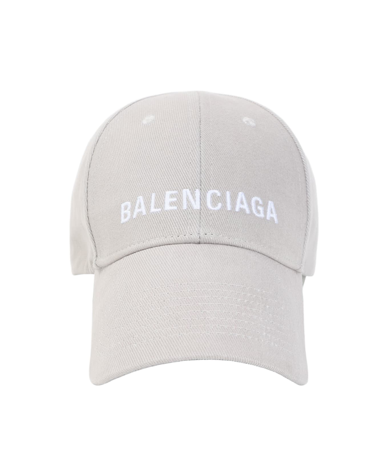 Balenciaga Hat - Taupe White