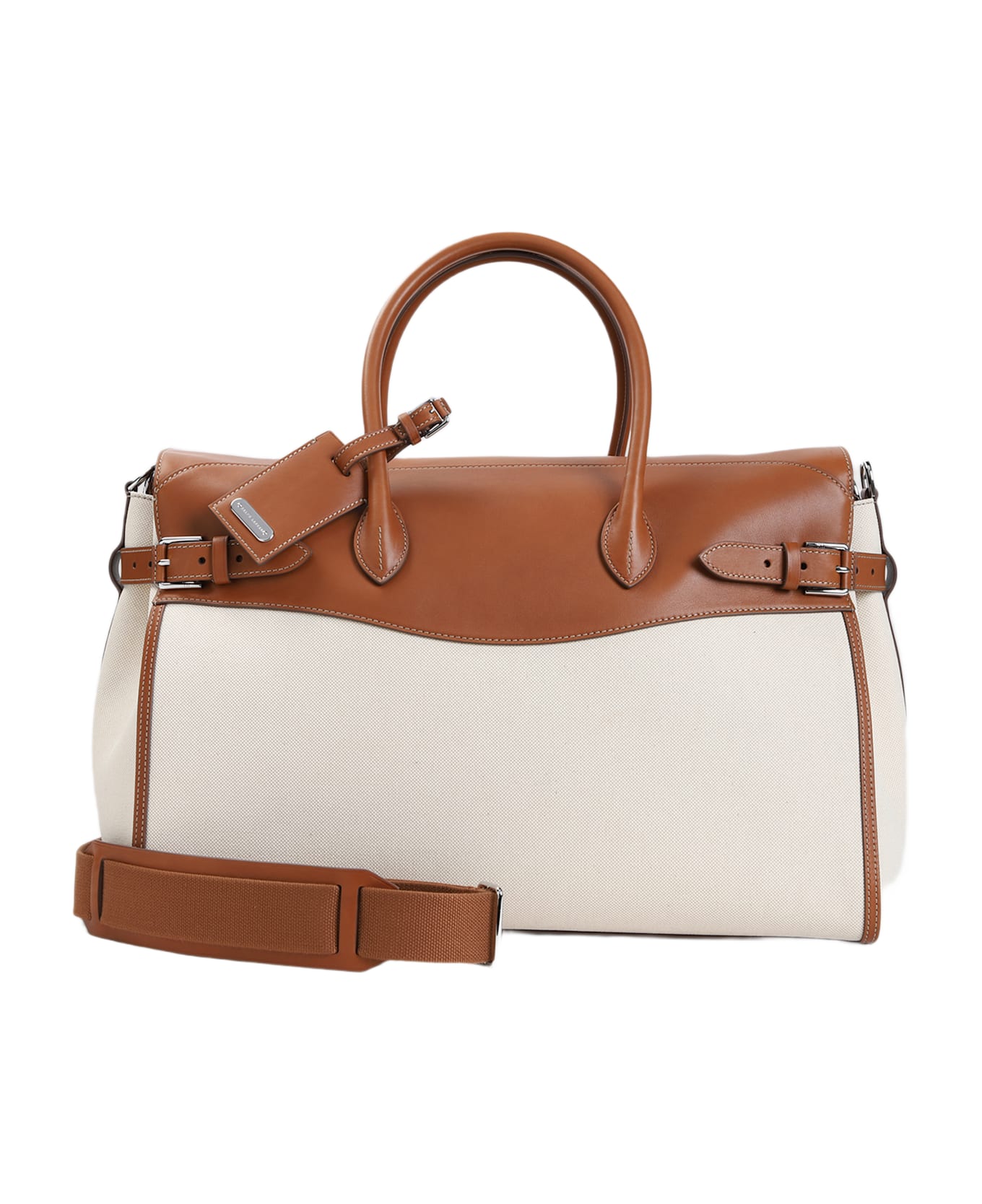 Ralph Lauren Duffle Large Tote Bag - Rl Gold