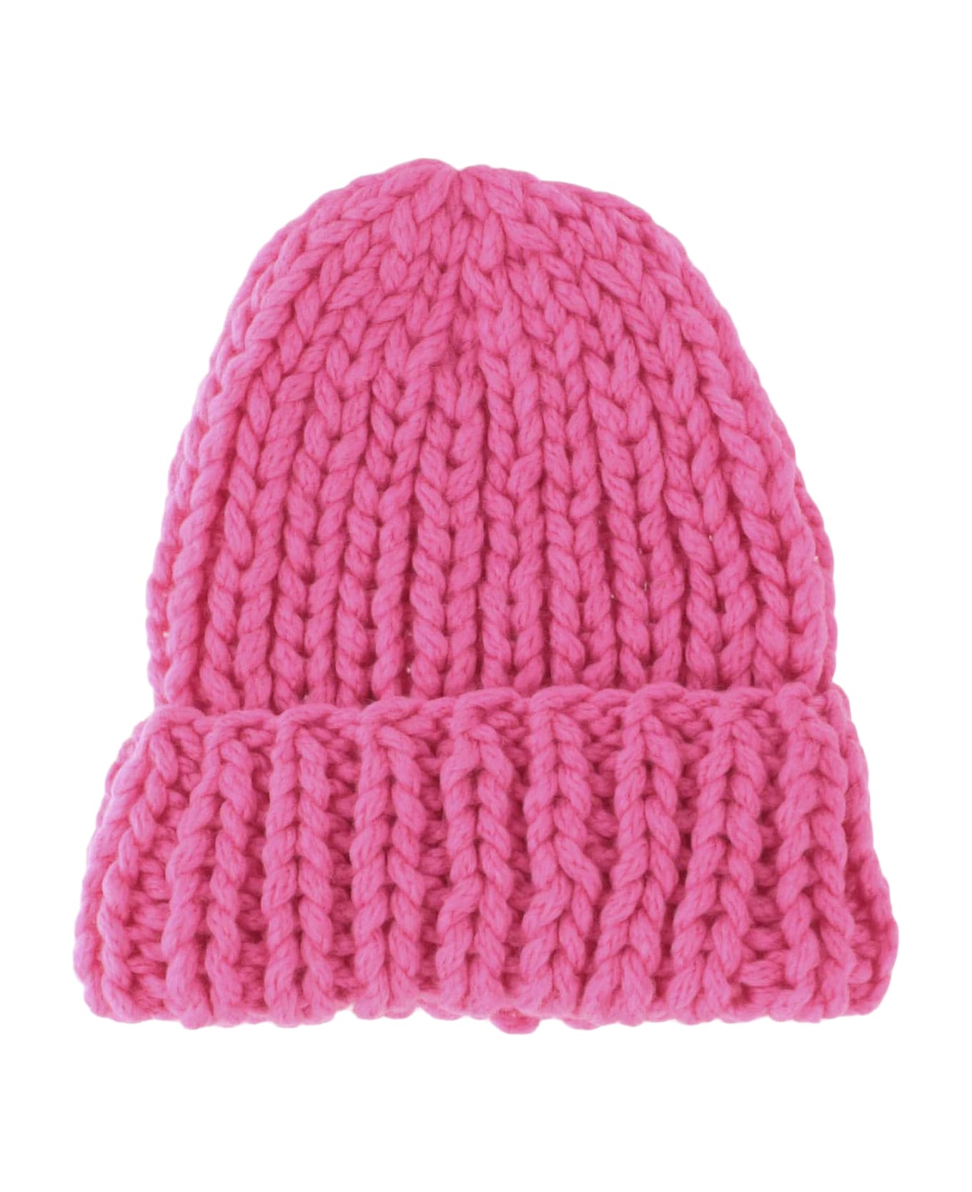 Evyinit Merino Wool Blend Hat - Fuchsia 帽子