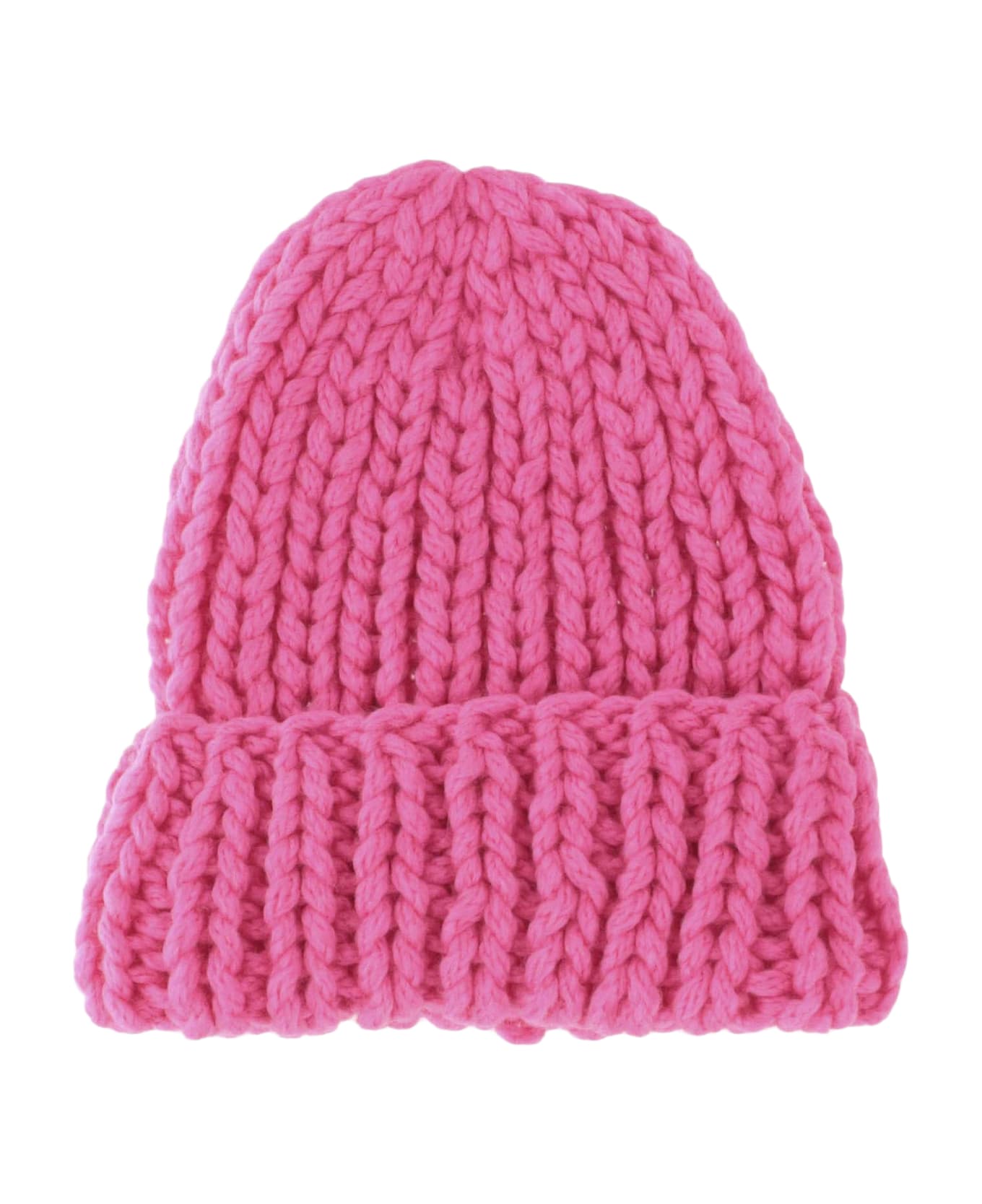 Evyinit Merino Wool Blend Hat - Fuchsia