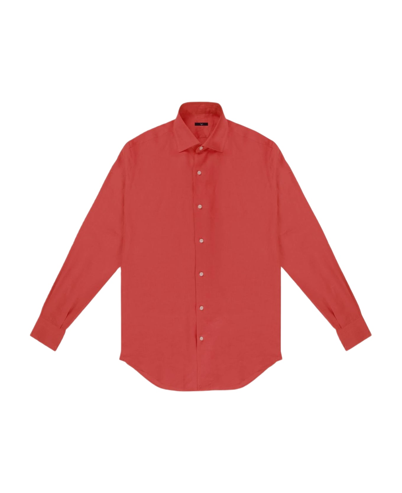 Larusmiani Handmade Shirt Mayfair Shirt - Red