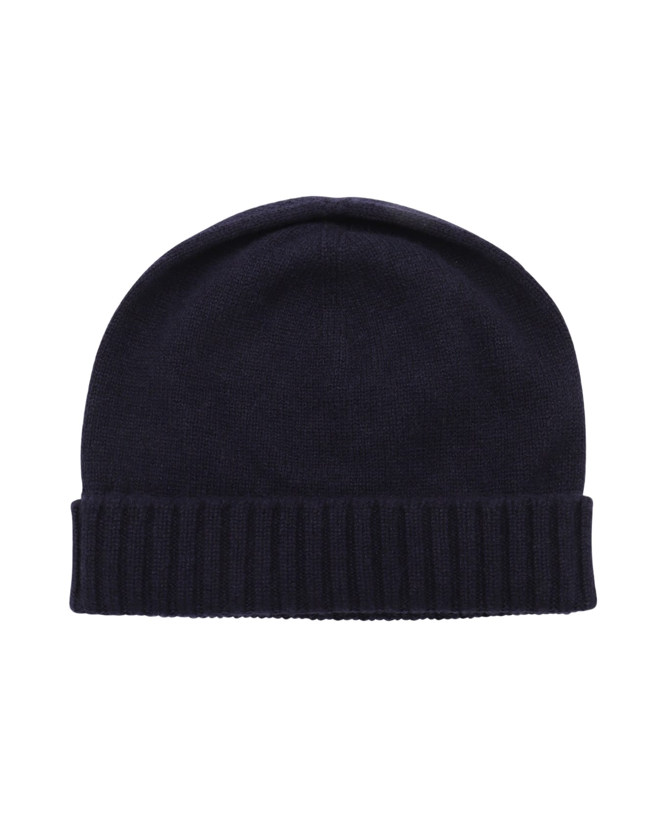 Malo Blue Wool Beanie - Blue