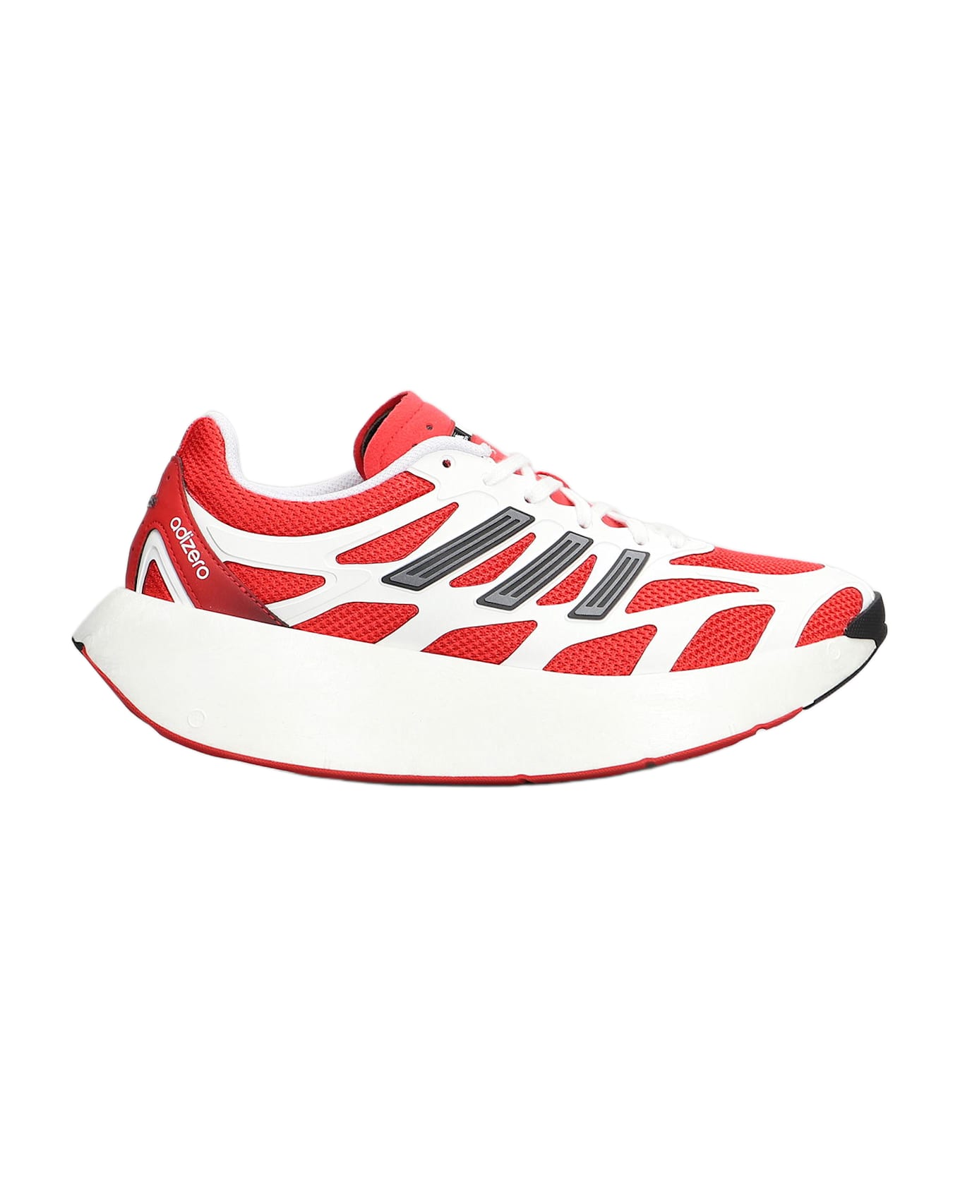 Adidas Adizero Aruku Sneakers In Red Fabric - red