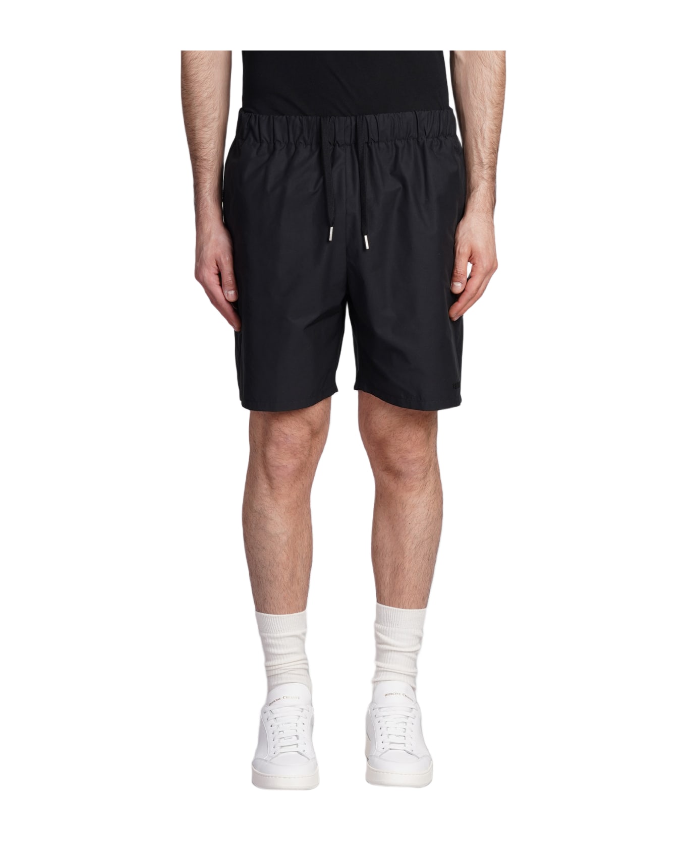 Mauro Grifoni Shorts In Black Cotton - black