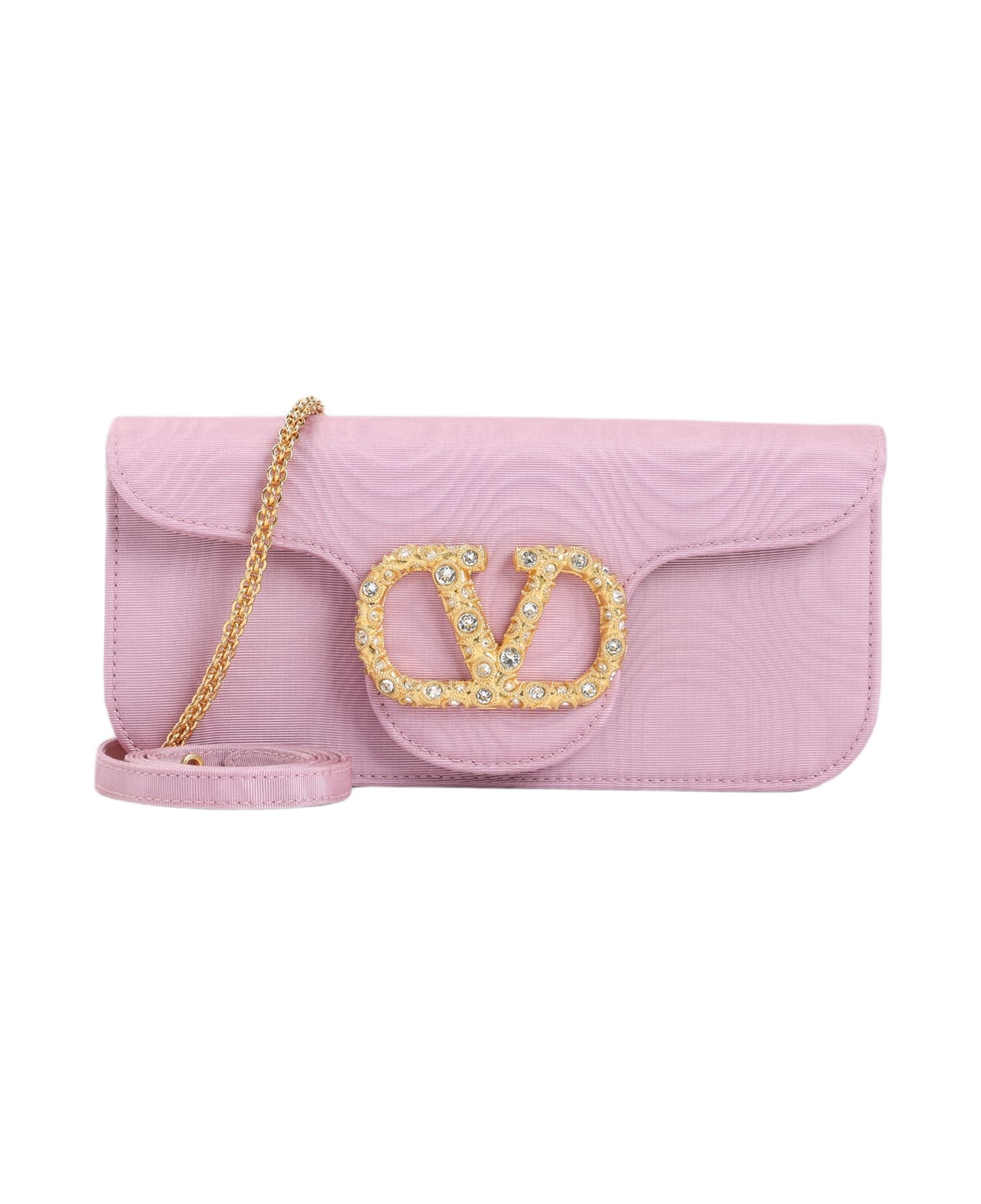 Moiré Textile Clutch - Thumbnail 2