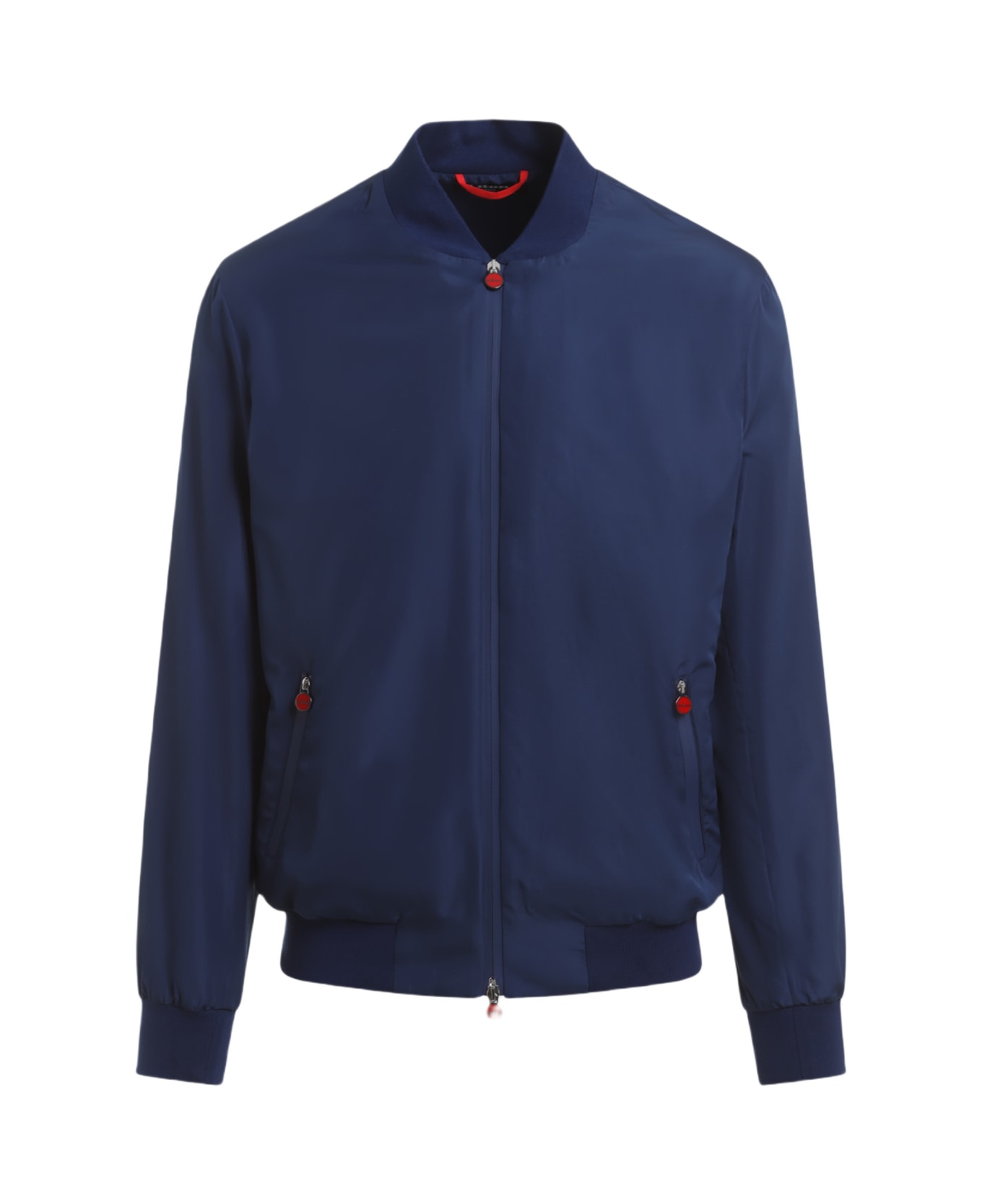 Kiton Mare Bomber Jacket - Blu