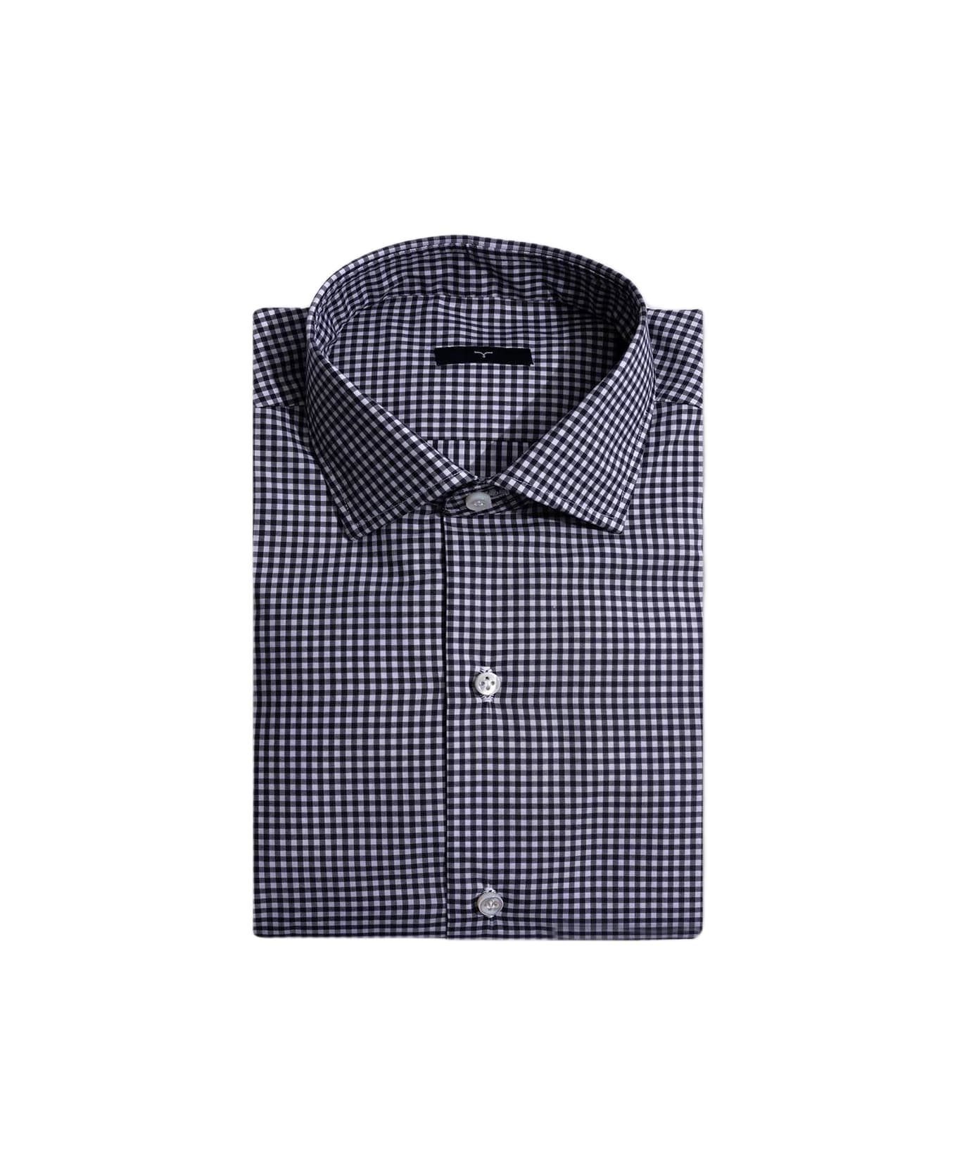 Larusmiani Handmade Shirt Mayfair Shirt - LightGray