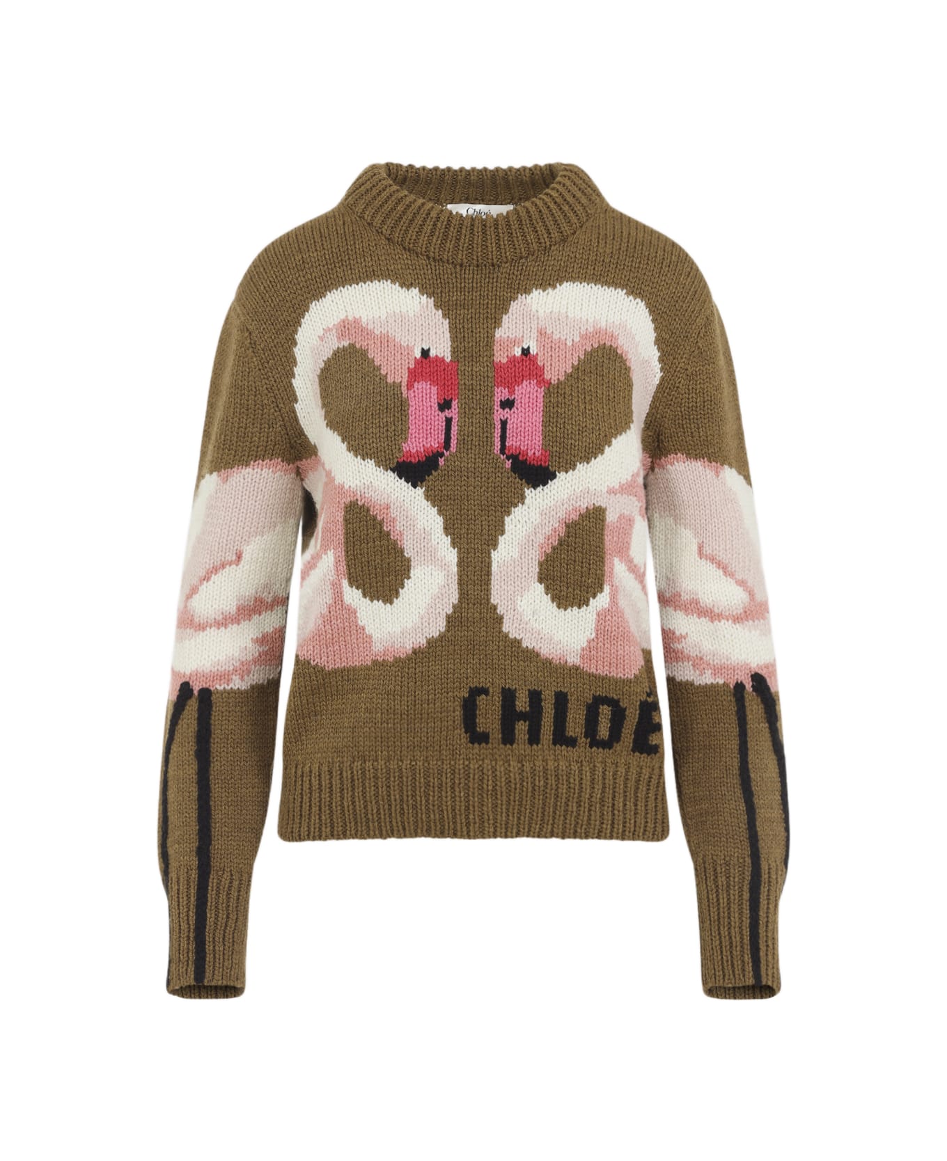 Chloé Pullover - M Secret Brown