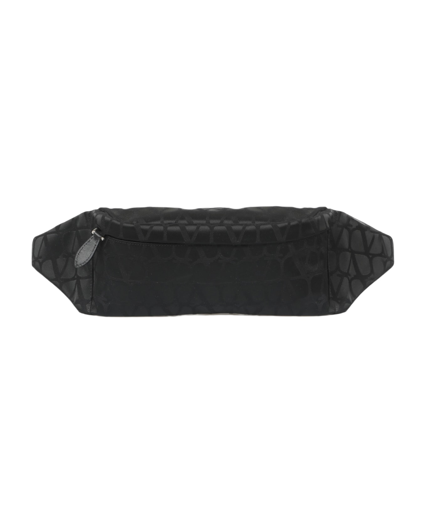 Valentino Garavani Black Iconographe Nylon Belt Bag - Nero
