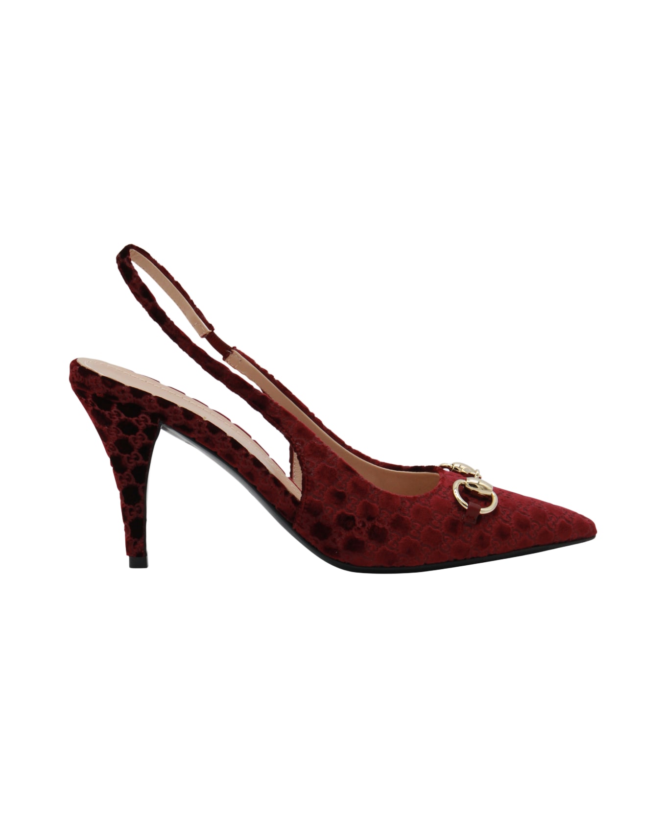 Gucci Dark Red Pumps - NEW WINE YARD