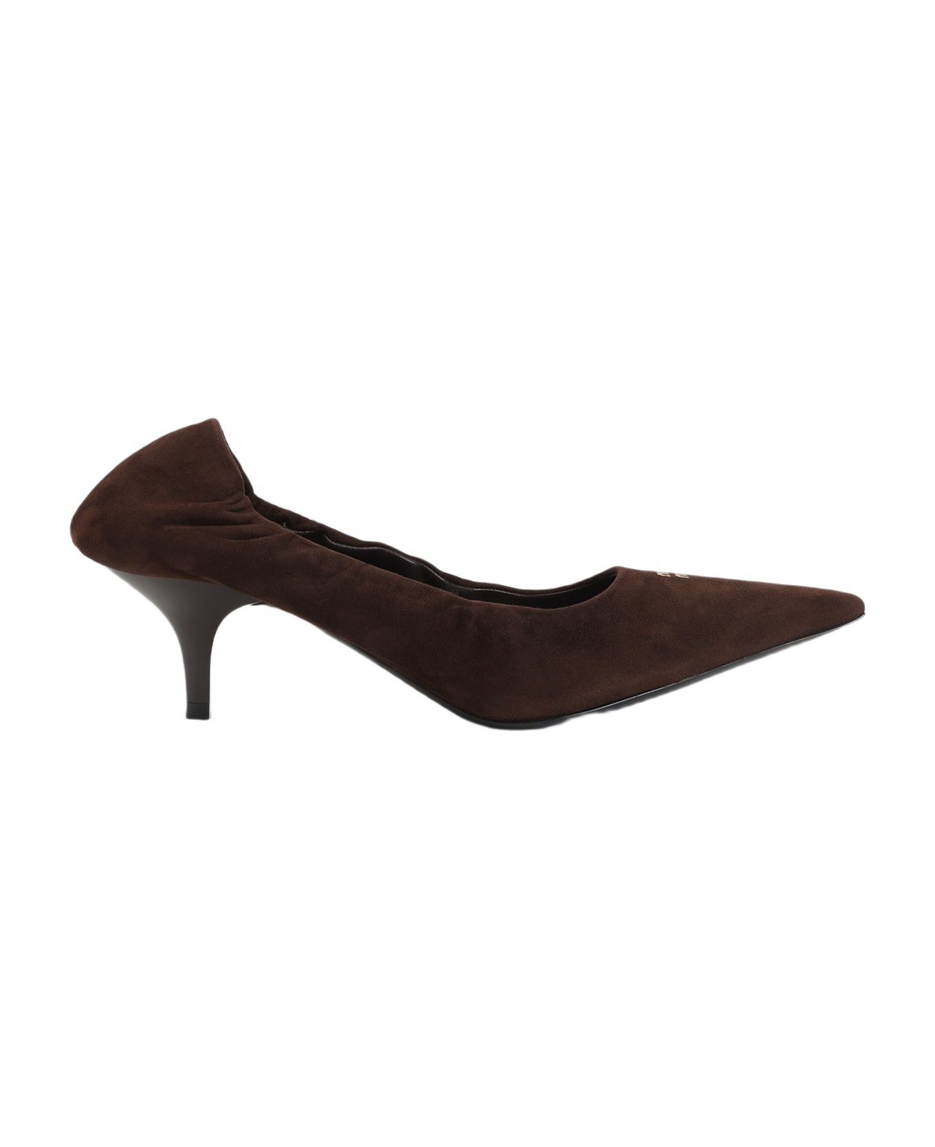 Miu Miu Lamb Leather Pumps - Moro