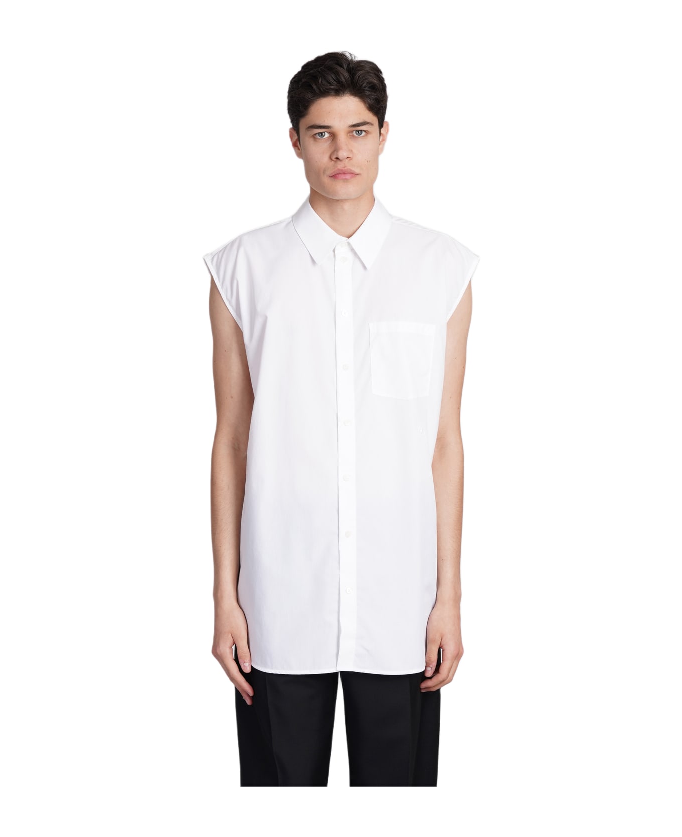 Helmut Lang Shirt In White Cotton - white シャツ