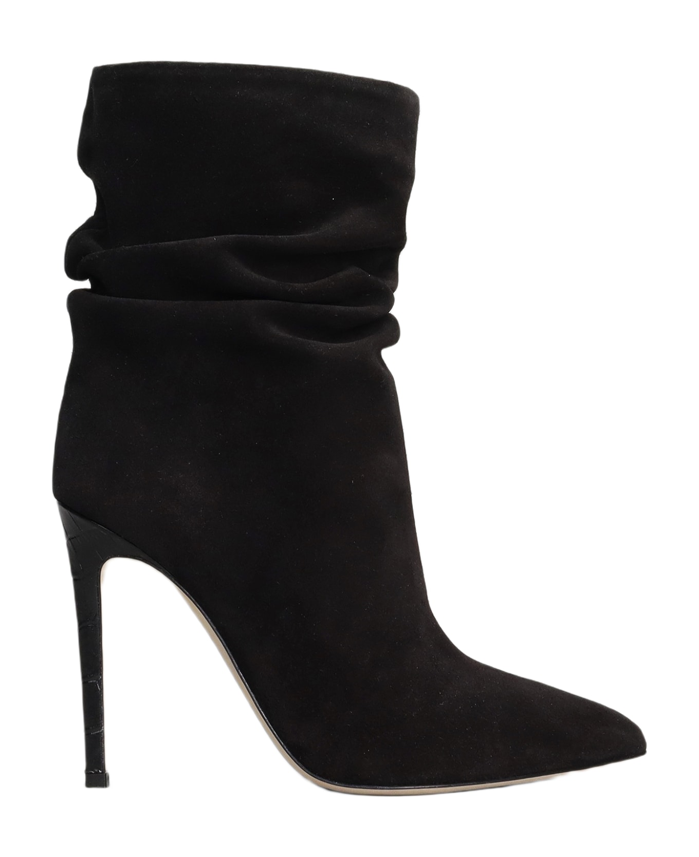 Paris Texas High Heels Ankle Boots In Black Suede | italist, ALWAYS ...