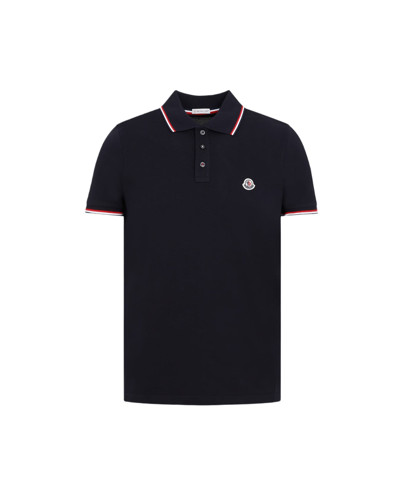 Moncler Ss Polo T-shirt - X Blue