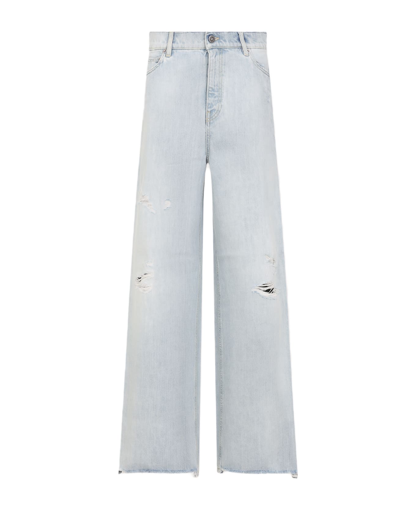 Golden Goose Lived-in Effect Jeans - Cloud Blue