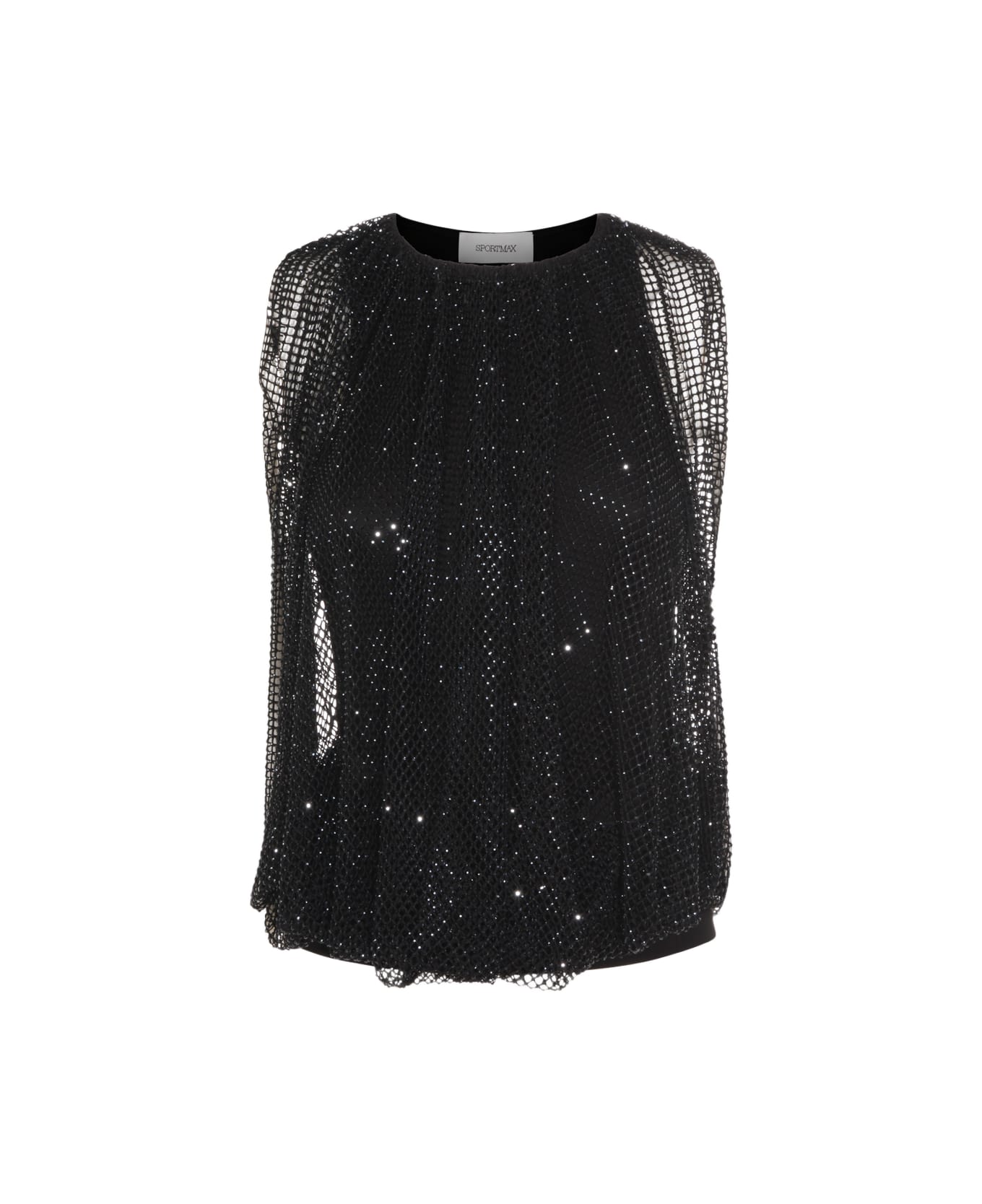 SportMax Black Top - Black