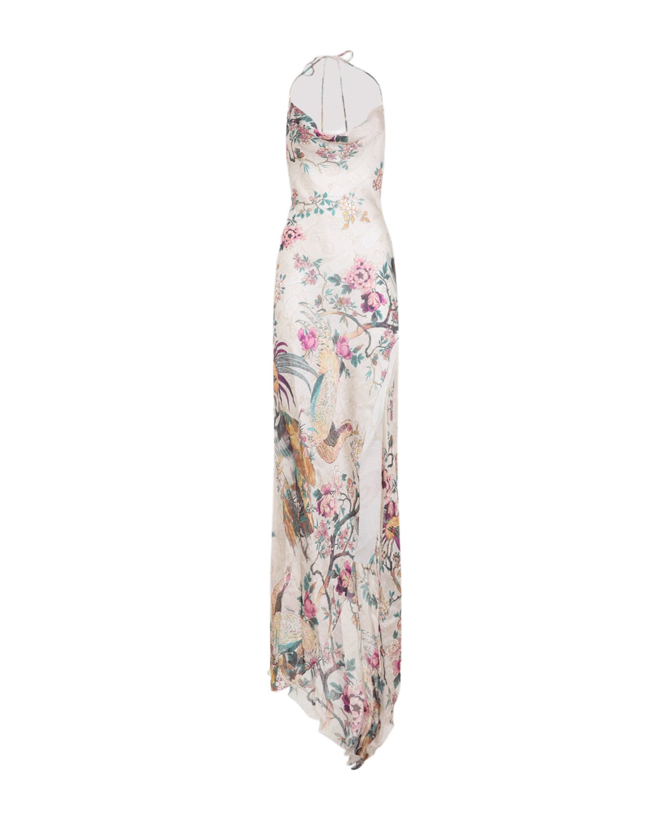 Roberto Cavalli Dress - Beige Multicolor