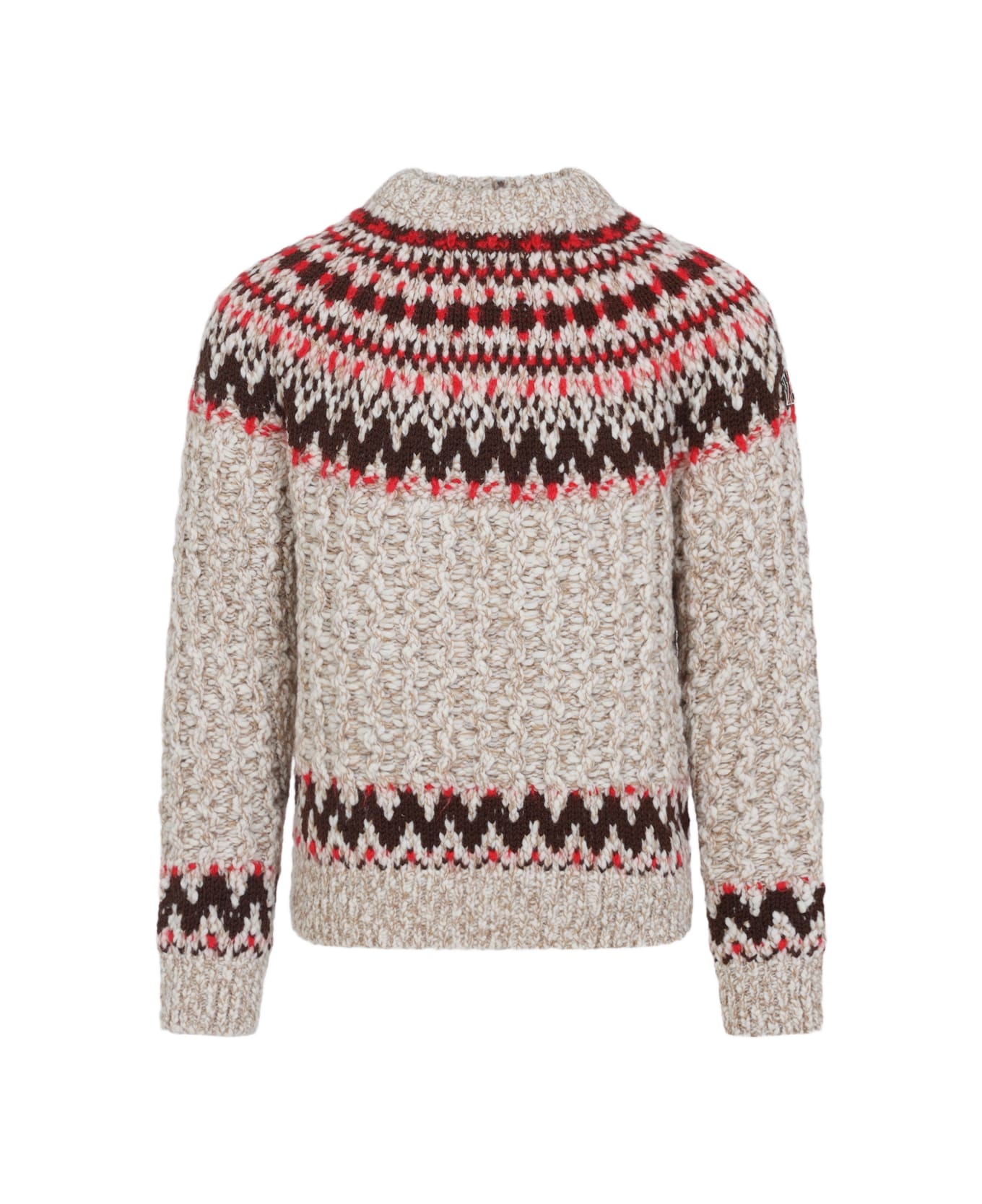 Moncler Grenoble Crew Neck - Light Beige