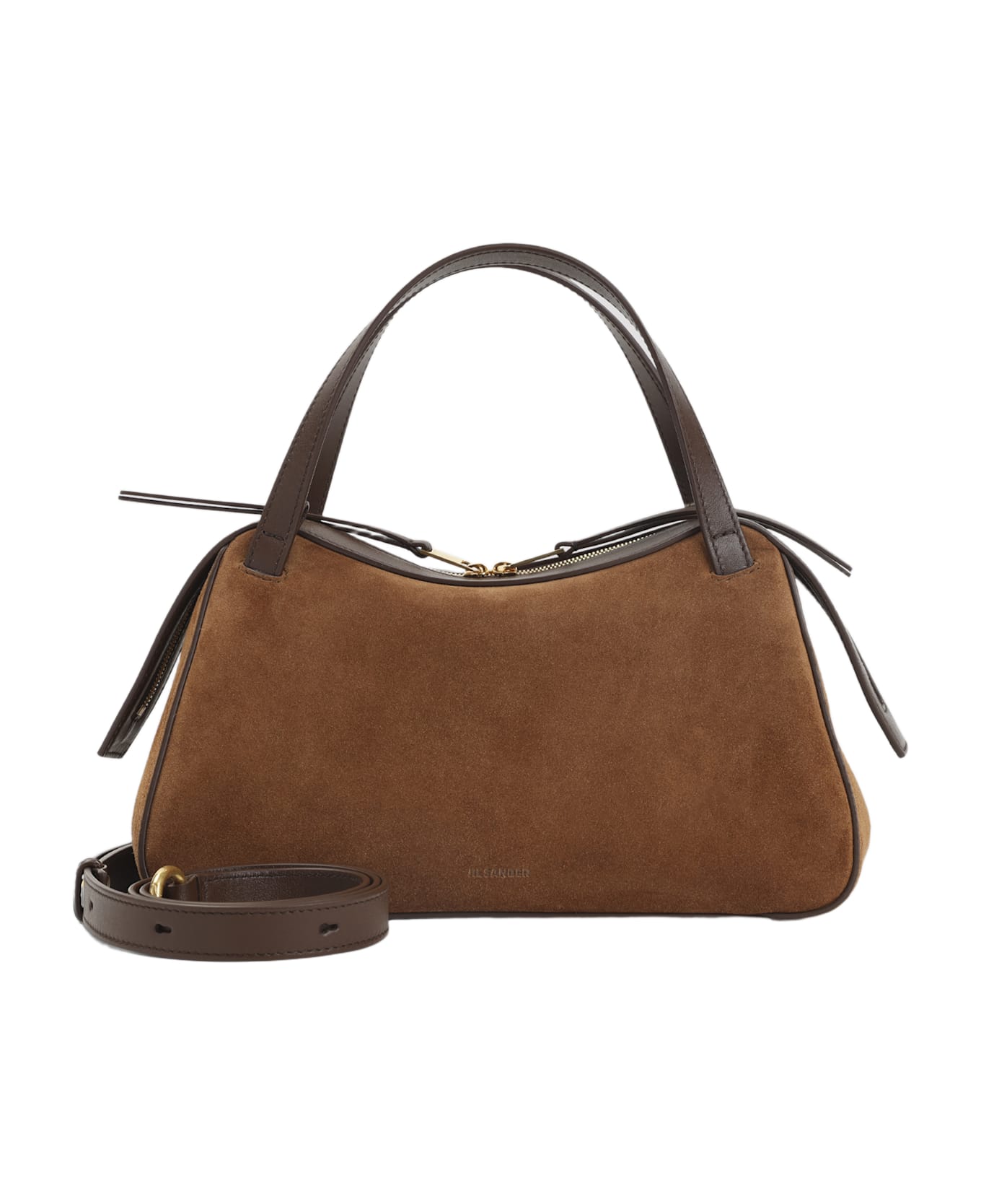 Jil Sander Dune Shoulder Bag - Umber