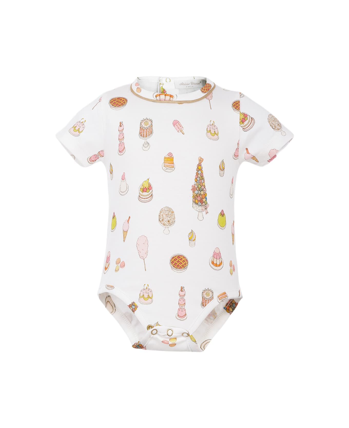 Atelier Choux Sweetie Pie Onesie - Red ボディスーツ＆セットアップ