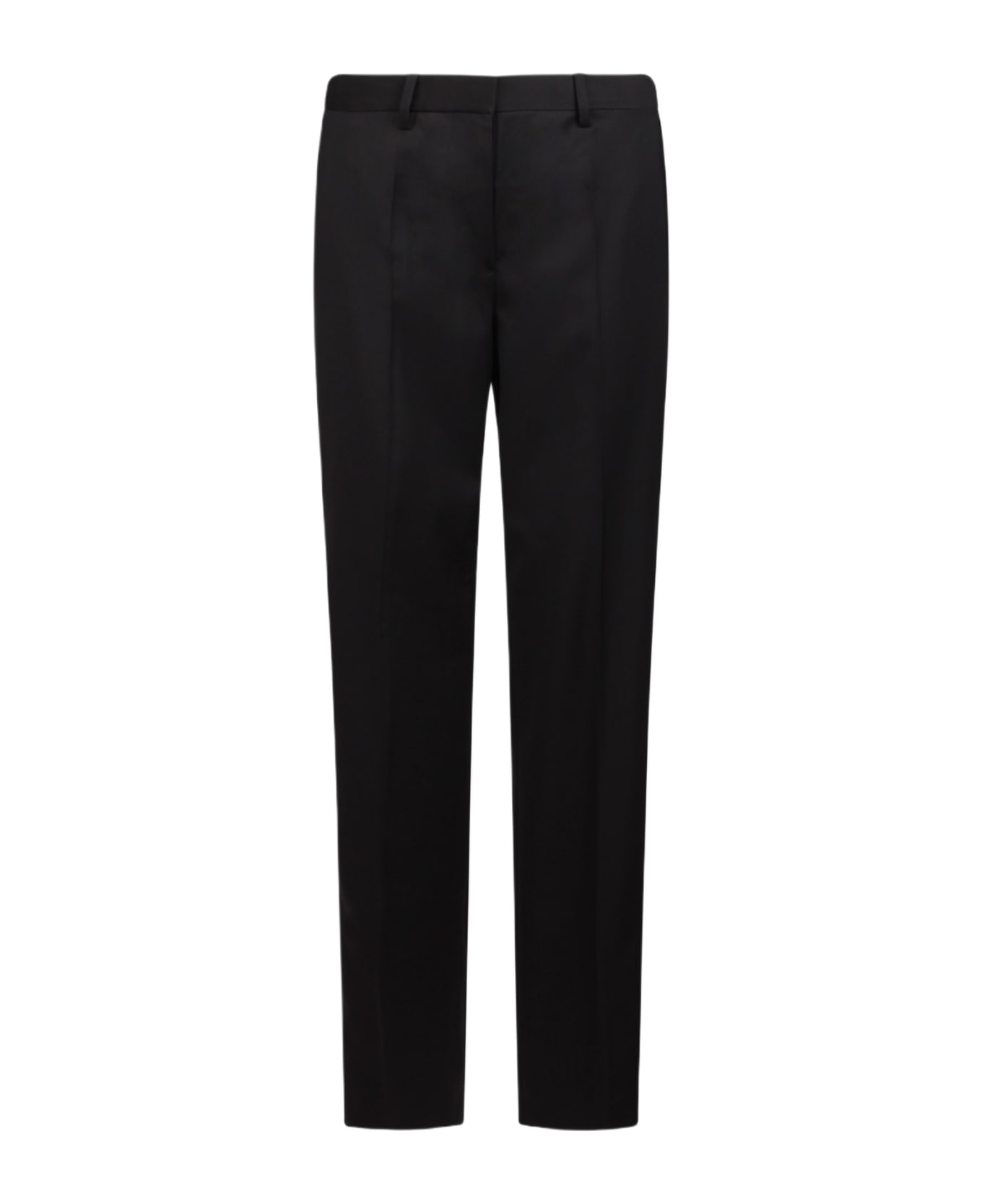Helmut Lang Wool Trousers With Side Strings