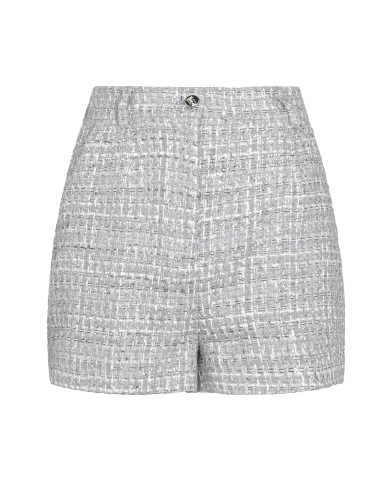 Dolce & Gabbana Grey Cotton Shorts - GREY