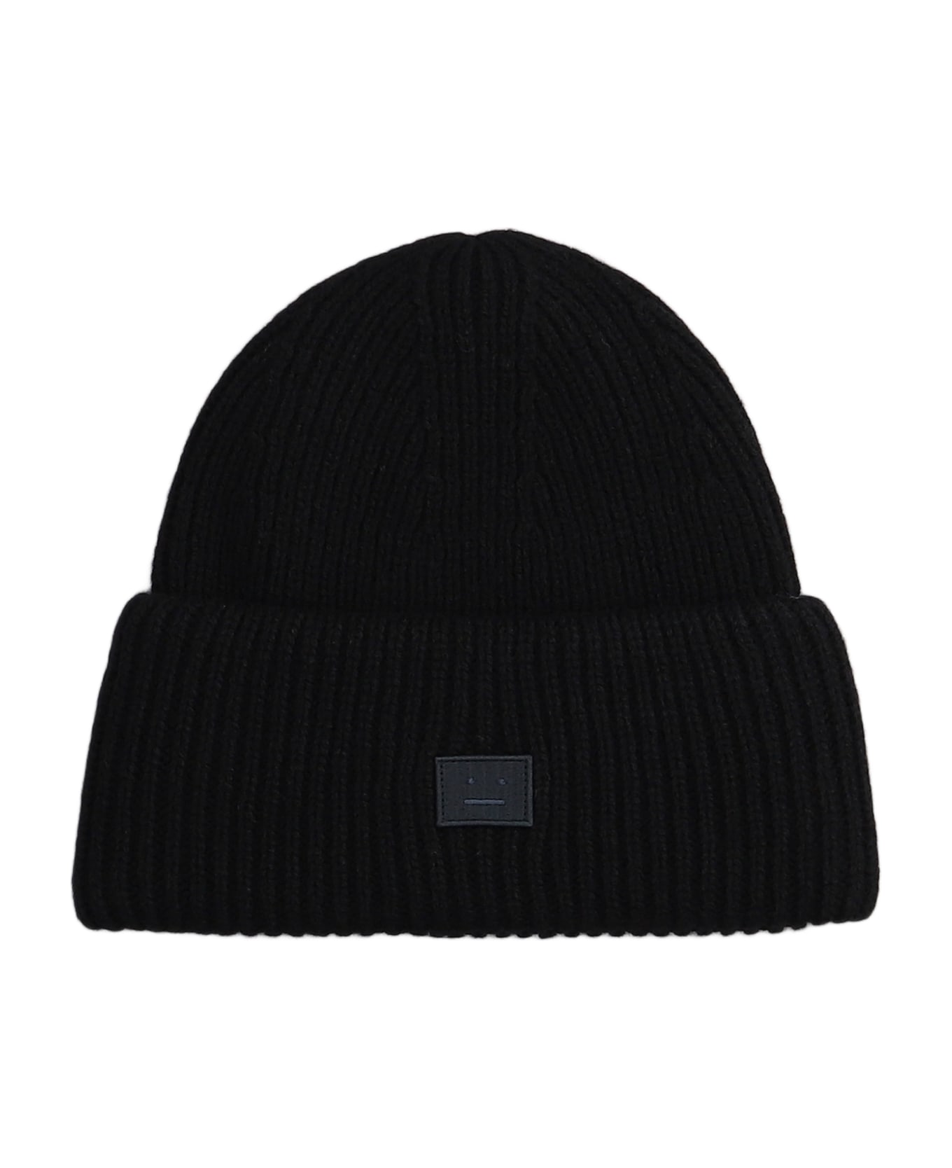 Acne Studios Beanie Hat - Black