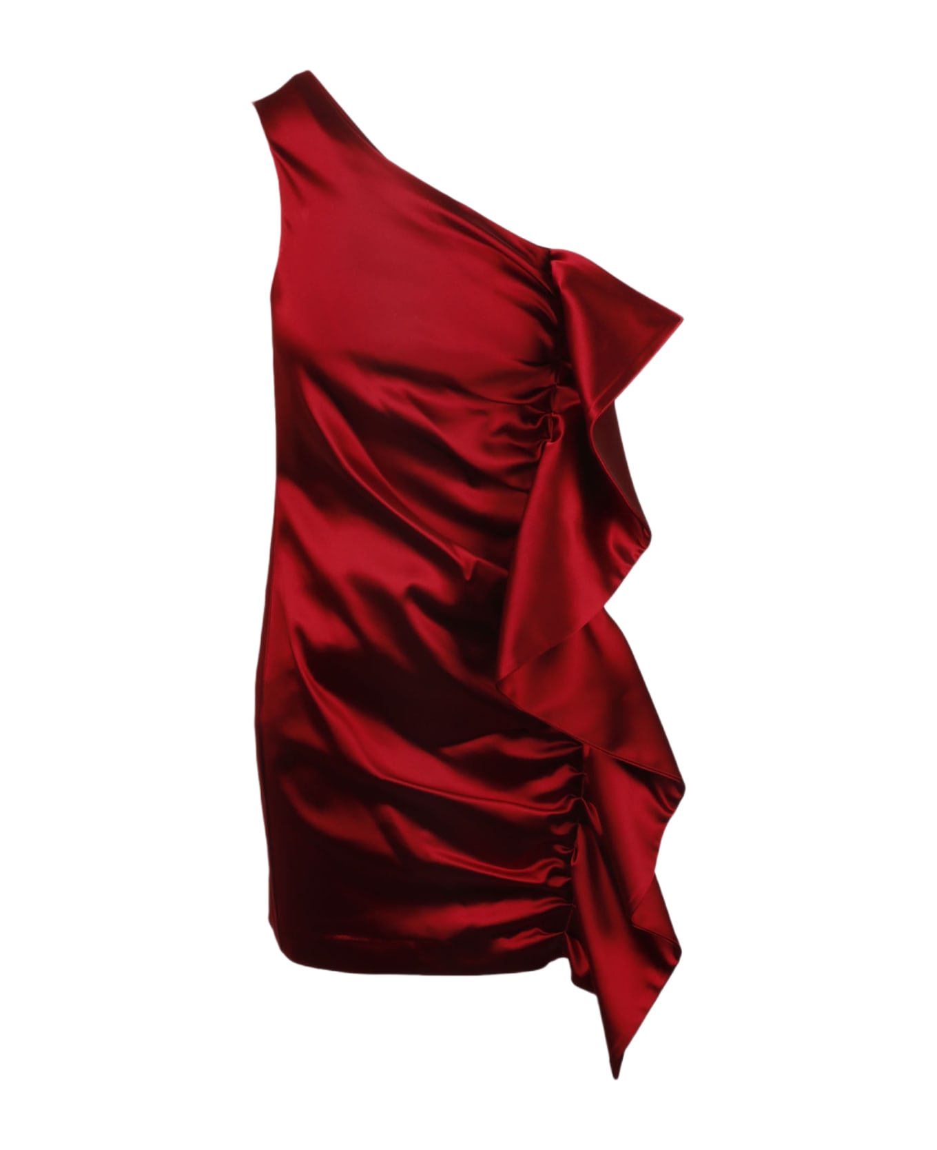 Parosh Alix Mini Dress - Red